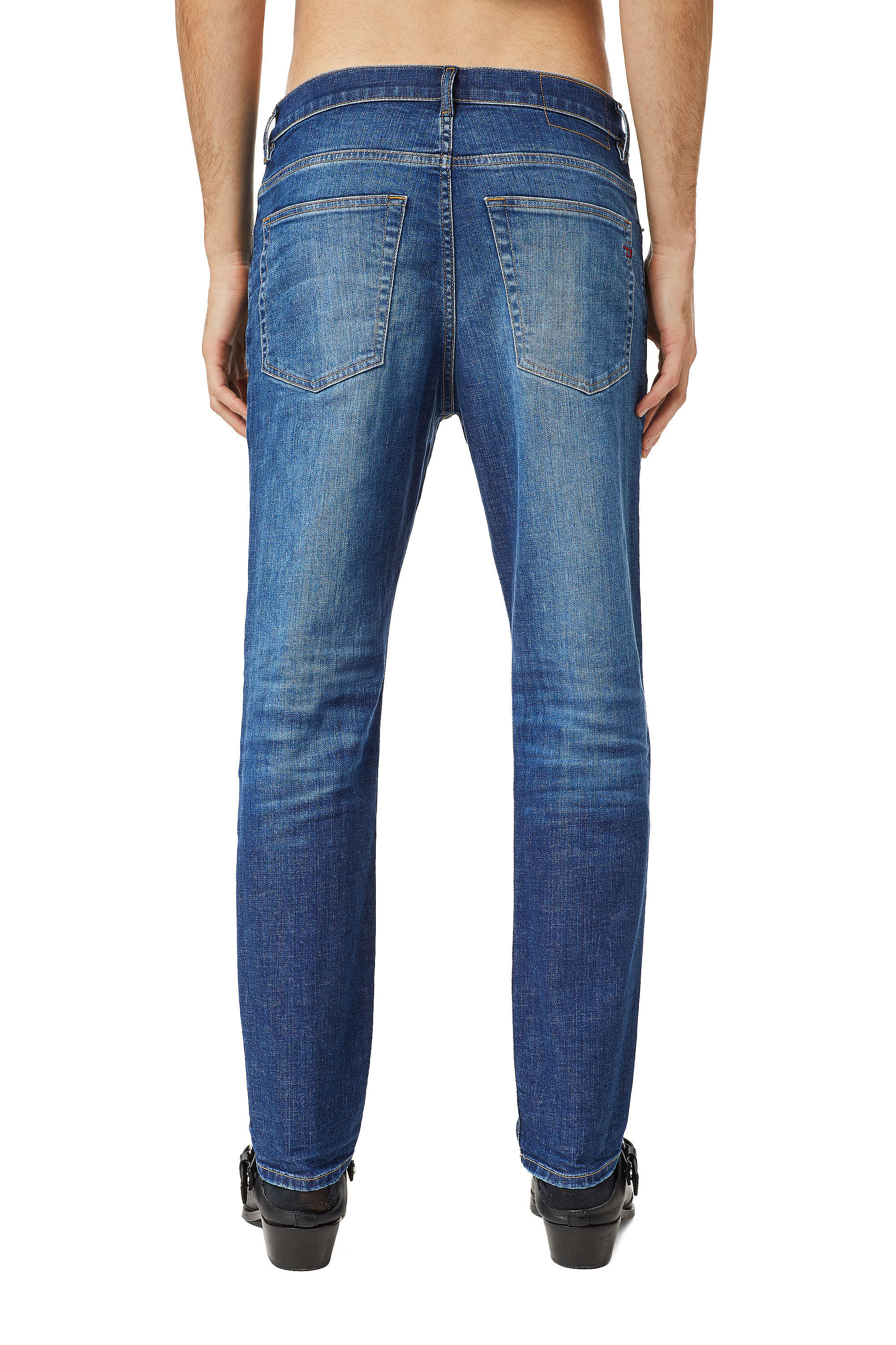 Diesel - 2005 D-FINING 09C72 Tapered Jeans, Azul medio - Image 4