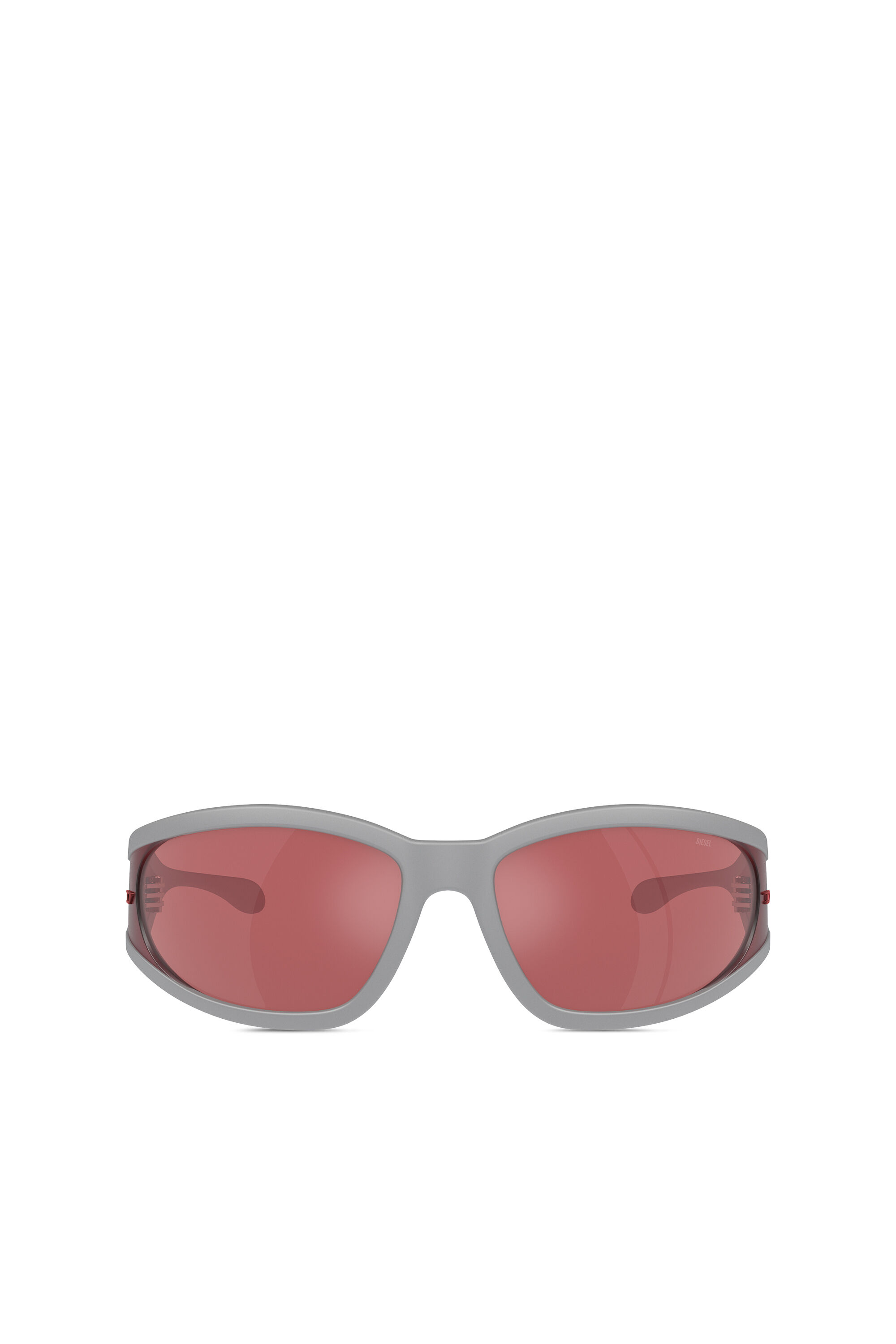 Gafas de sol rectangulares en acetato Mujer Multicolor Diesel