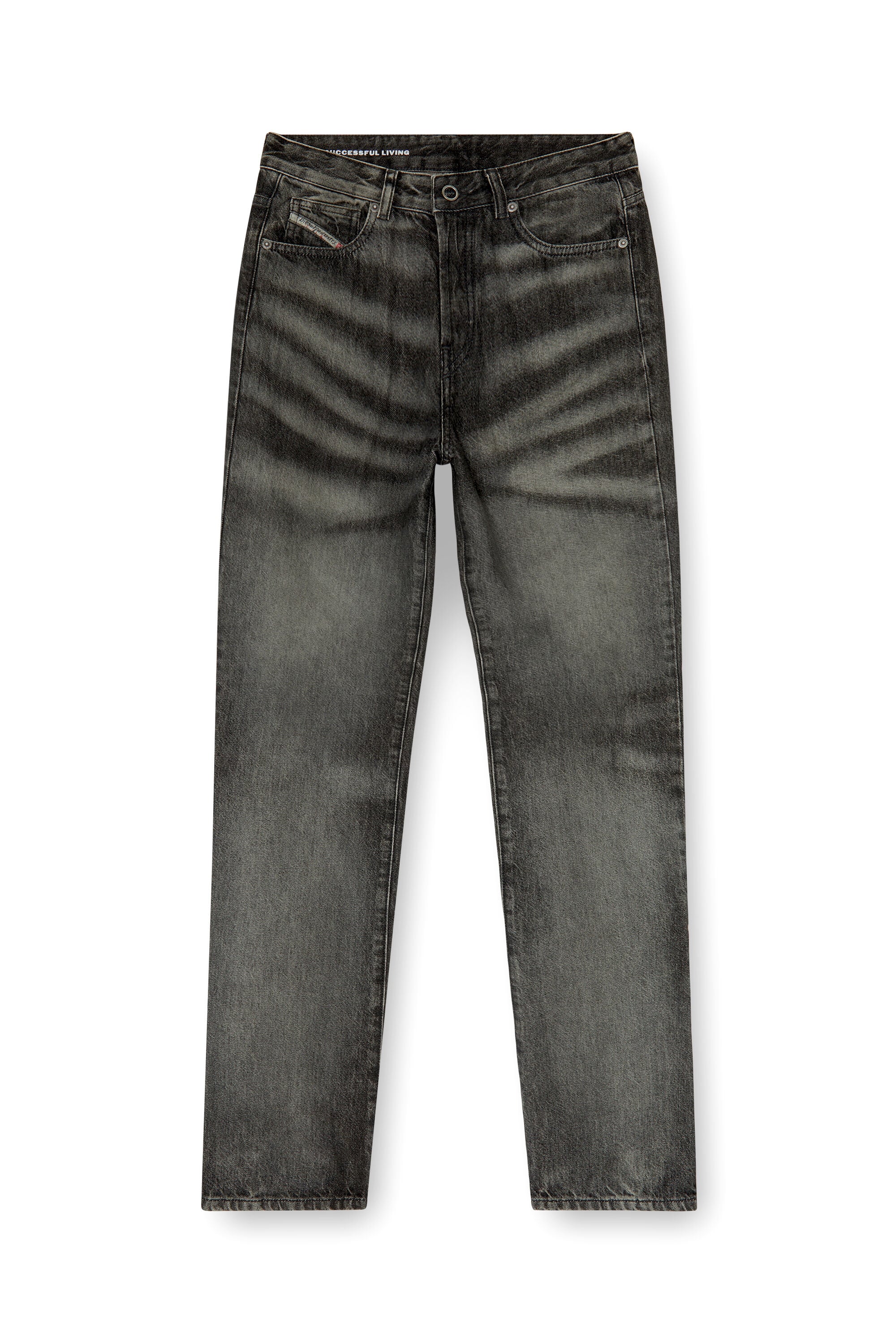 Diesel - Regular Jeans D-Heel 09R33 Mujer, Negro/Gris oscuro - 6