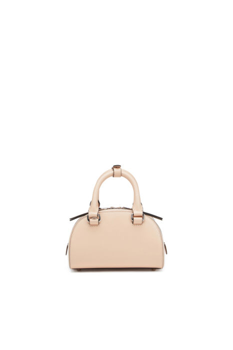 Diesel - 1DR DOME CROSSBODY, Mini bolso de cuero tipo bowling Mujer in Rosa - 3