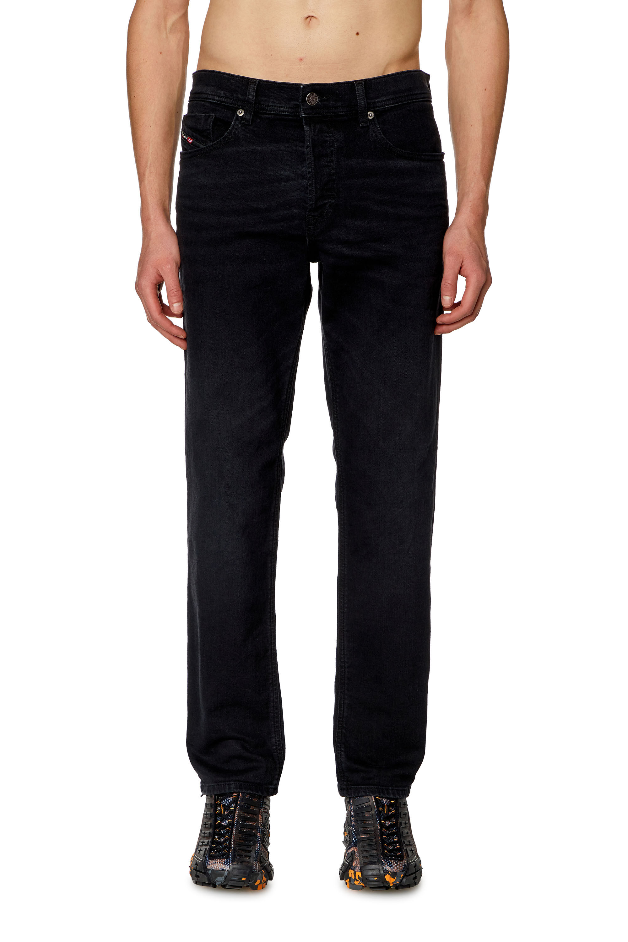 Diesel - Hombre Tapered Jeans 2023 D-Finitive 0KIAJ, Negro/Gris oscuro - Image 2