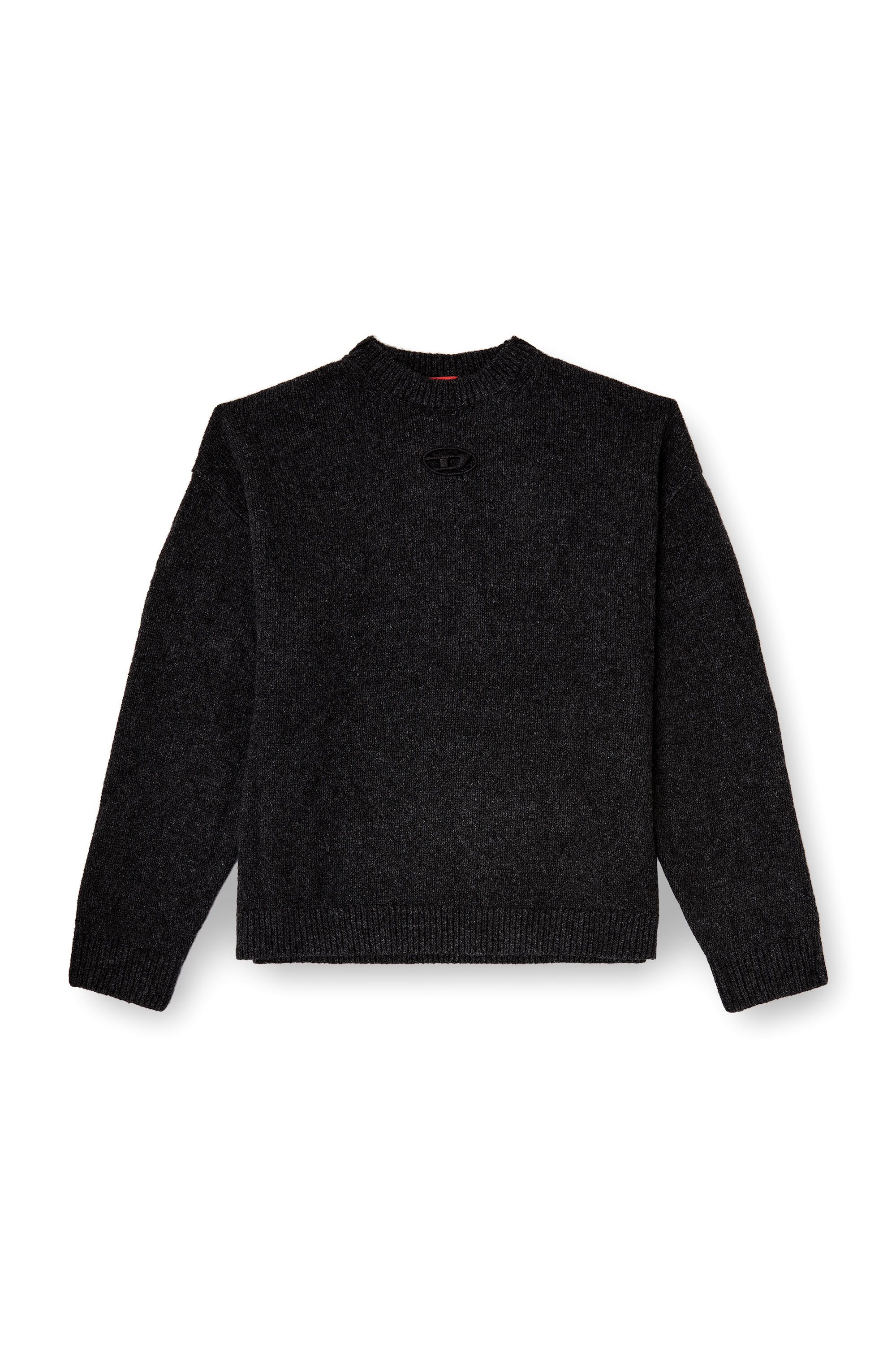Diesel - K-AREESO, Jersey de mezcla de lana y alpaca Hombre in Negro - 2
