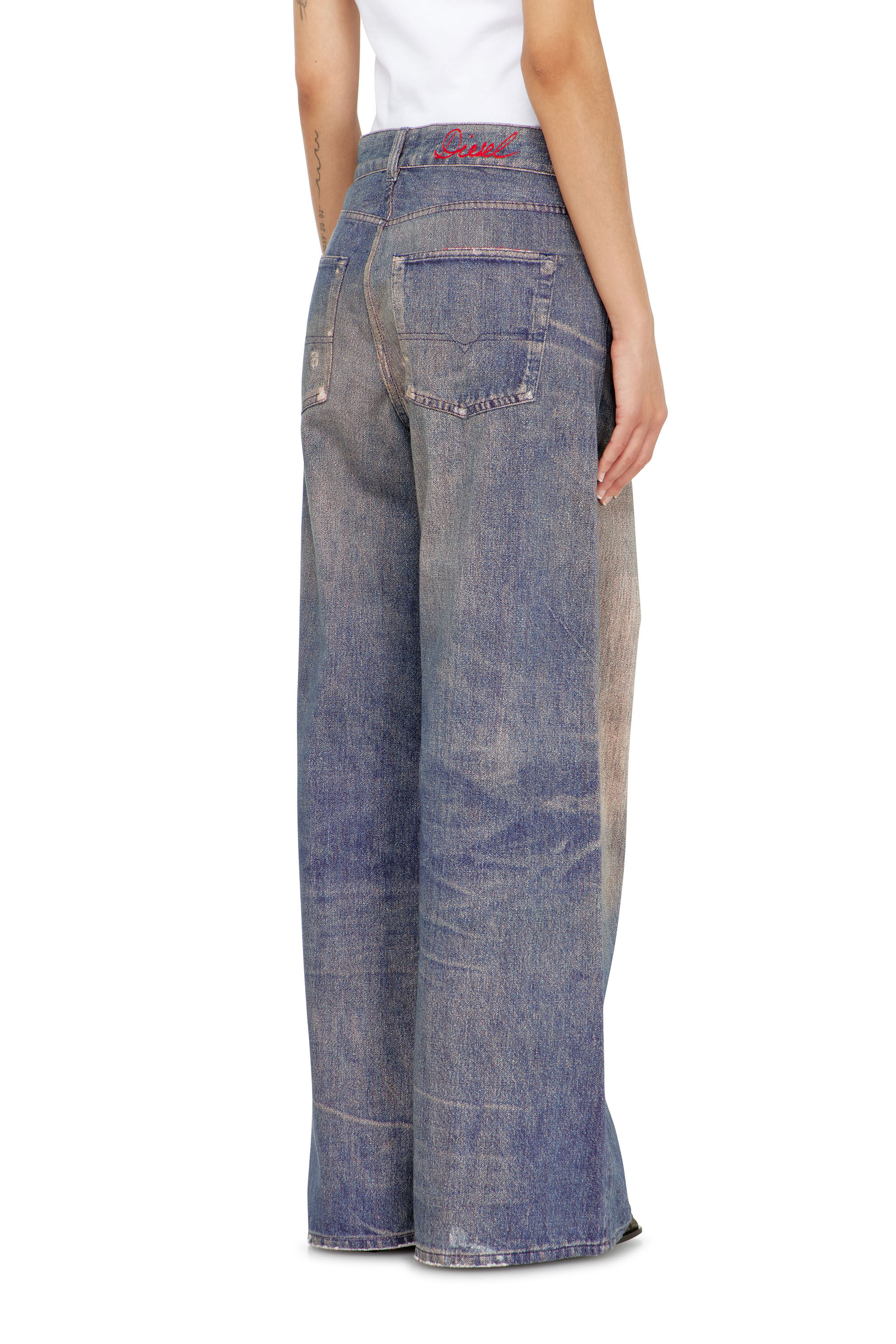 Diesel - Relaxed Jeans 1996 D-Sire 09P95 Mujer, Azul Oscuro - 5