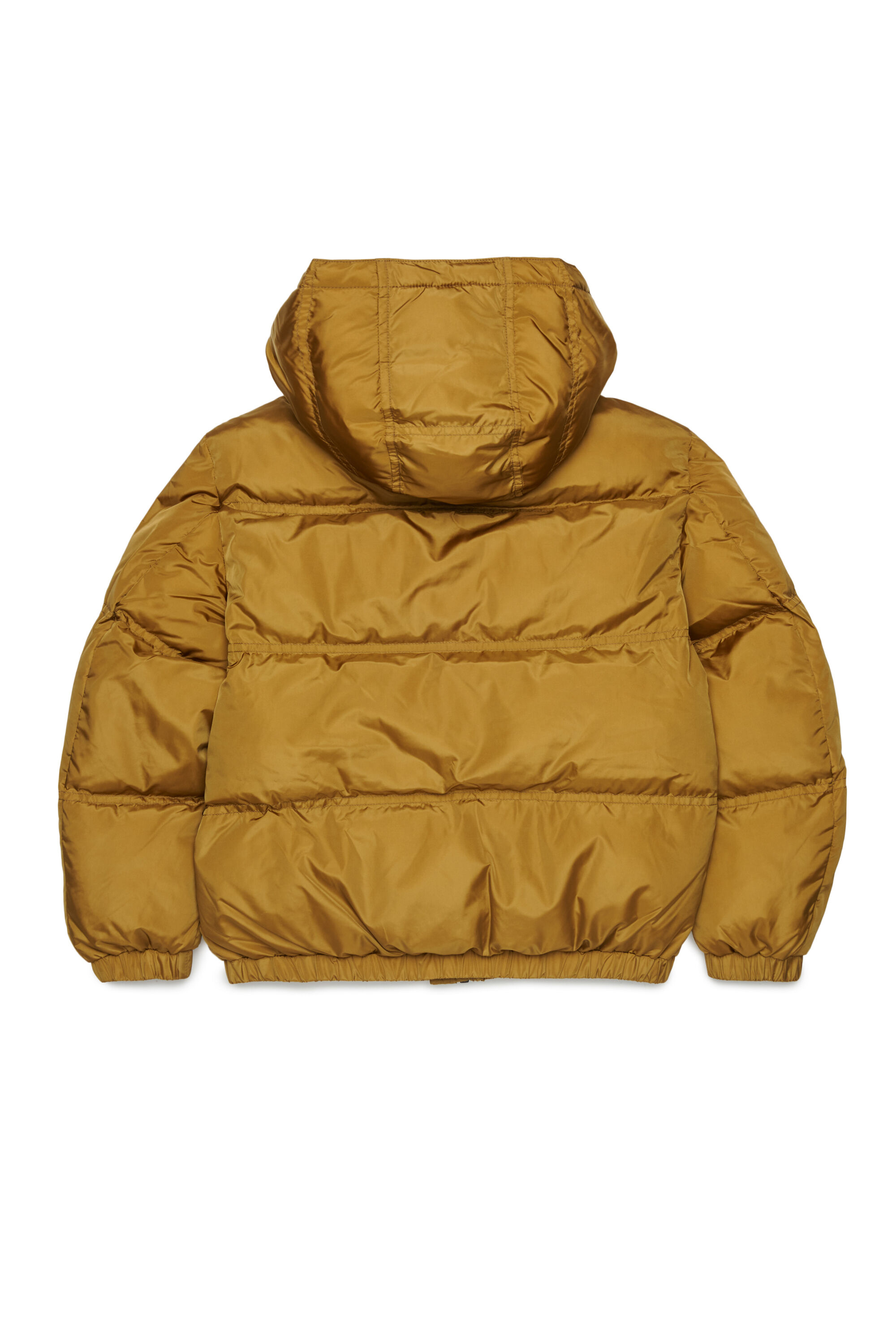 Diesel - JRIVON, Chaqueta acolchada con capucha y bolsillos oversize Unisex in Marr&oacute;n - 2