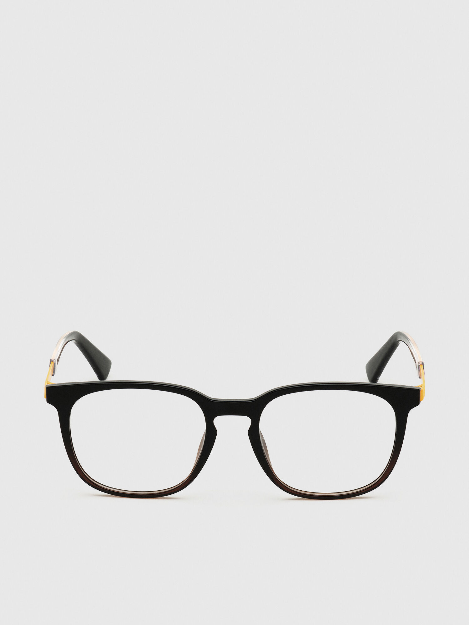 Diesel - DL5349, Gafas unisex con silueta cuadrada Unisex in Negro - 1