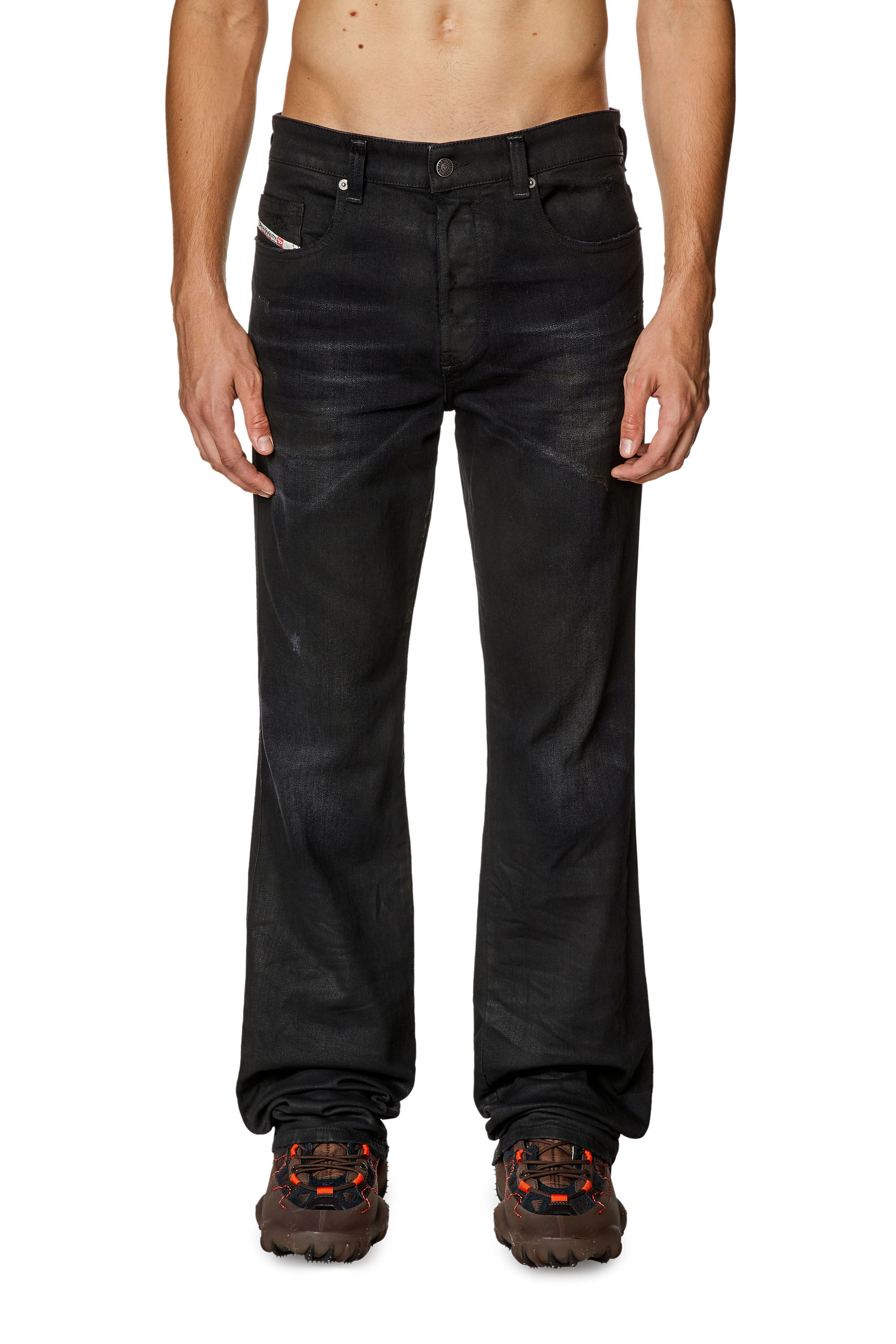 Diesel - Bootcut Jeans 1998 D-Buck 09I19, Negro/Gris oscuro - Image 3