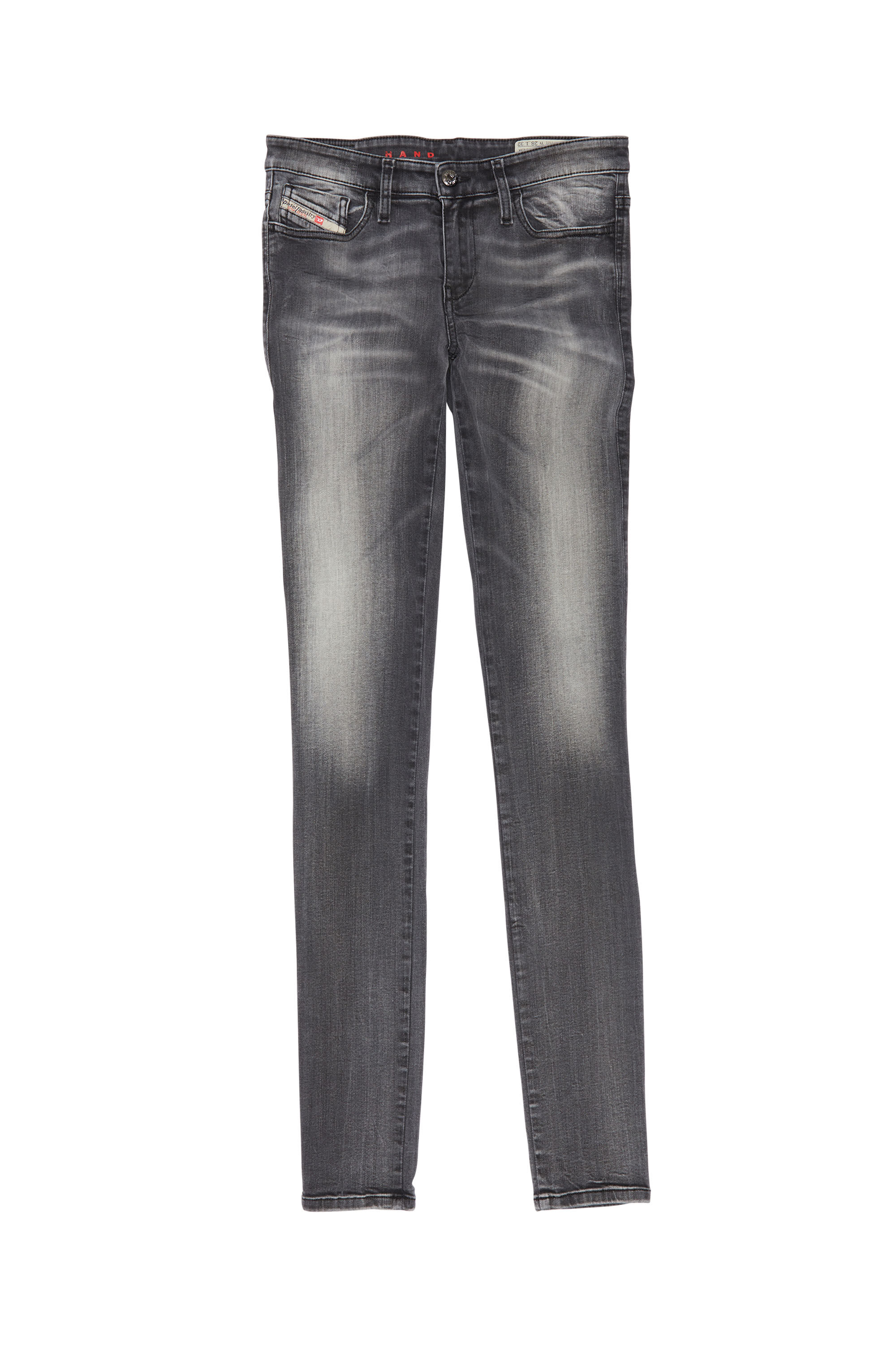 Diesel - SKINZEE, Diesel Mujer - Vaqueros Negro/Gris oscuro Mujer in Gris - 1