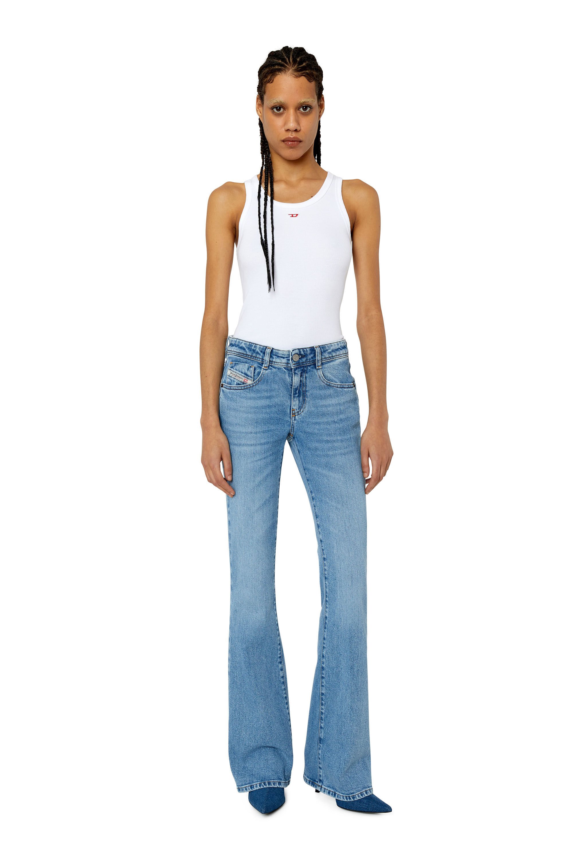 Diesel - Bootcut and Flare Jeans 1969 D-Ebbey 9B92L, Azul Claro - Image 1
