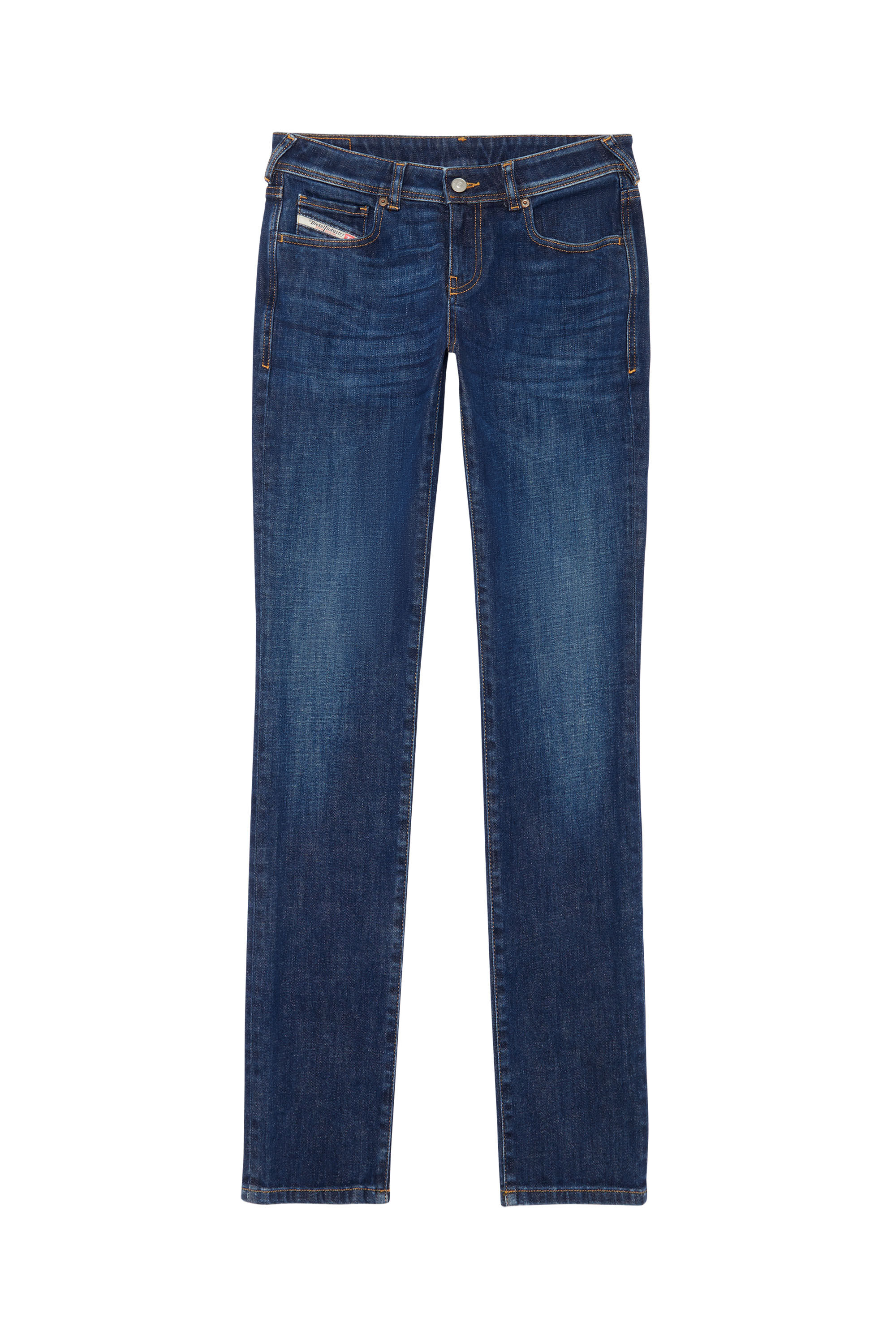 Diesel - 2002 09B90 Straight Jeans, Azul Oscuro - Image 2