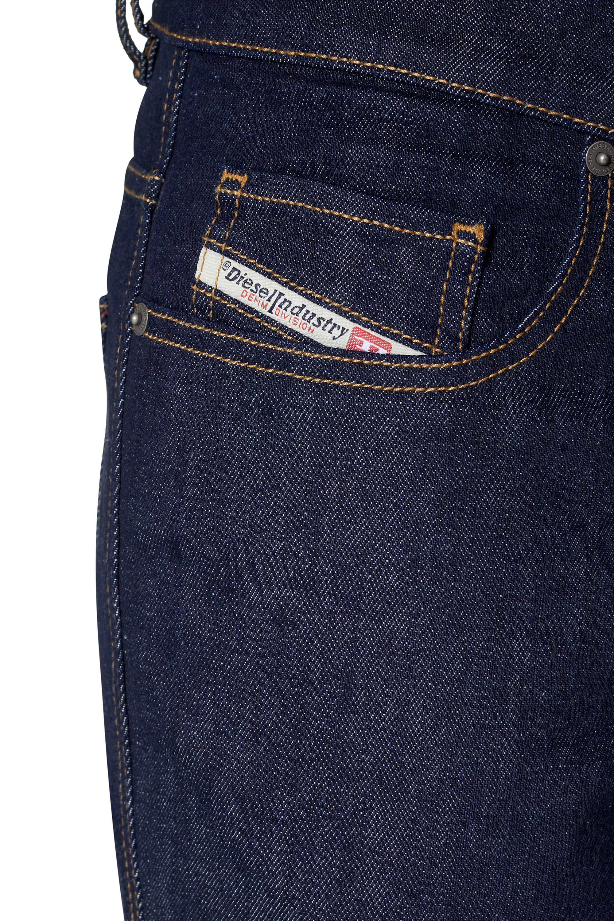 Diesel - 2021 Z9B89 Bootcut Jeans, Azul Oscuro - Image 6