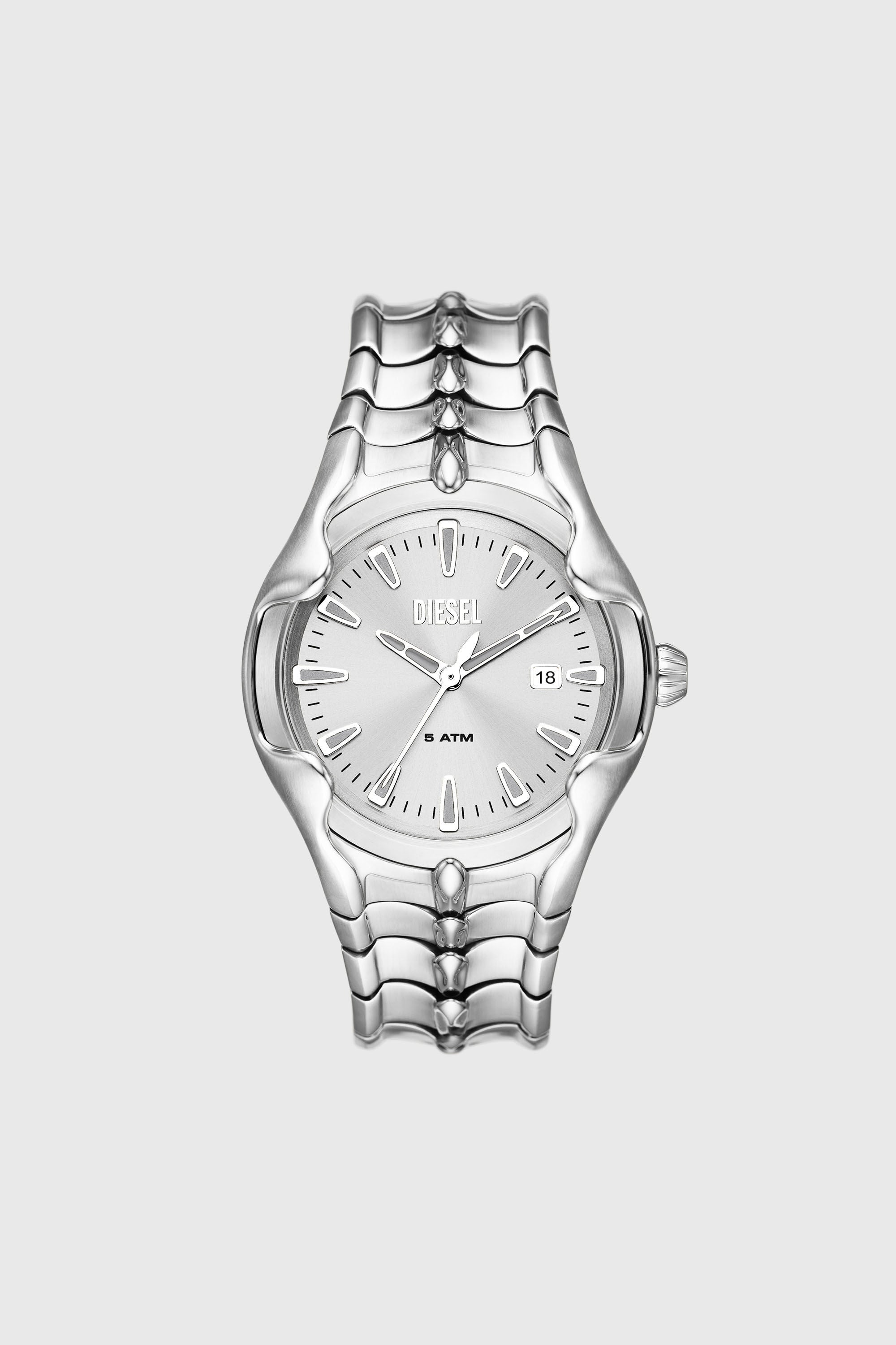 Diesel - DZ2185, Reloj Vert de acero inoxidable Hombre in Plateado - 1