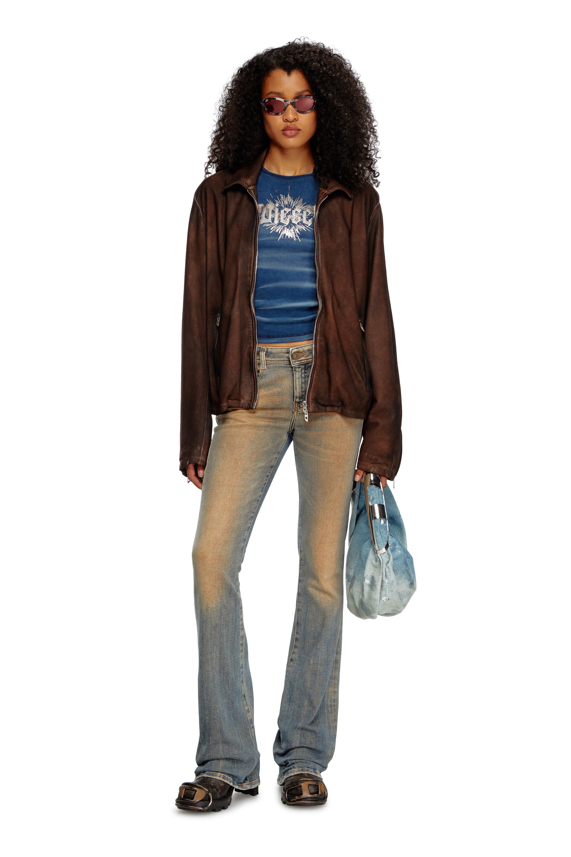 Diesel - Bootcut and Flare Jeans 1969 D-Ebbey 09J23, Mujer Bootcut y Flare Jeans - 1969 D-Ebbey in Azul marino - Image 1