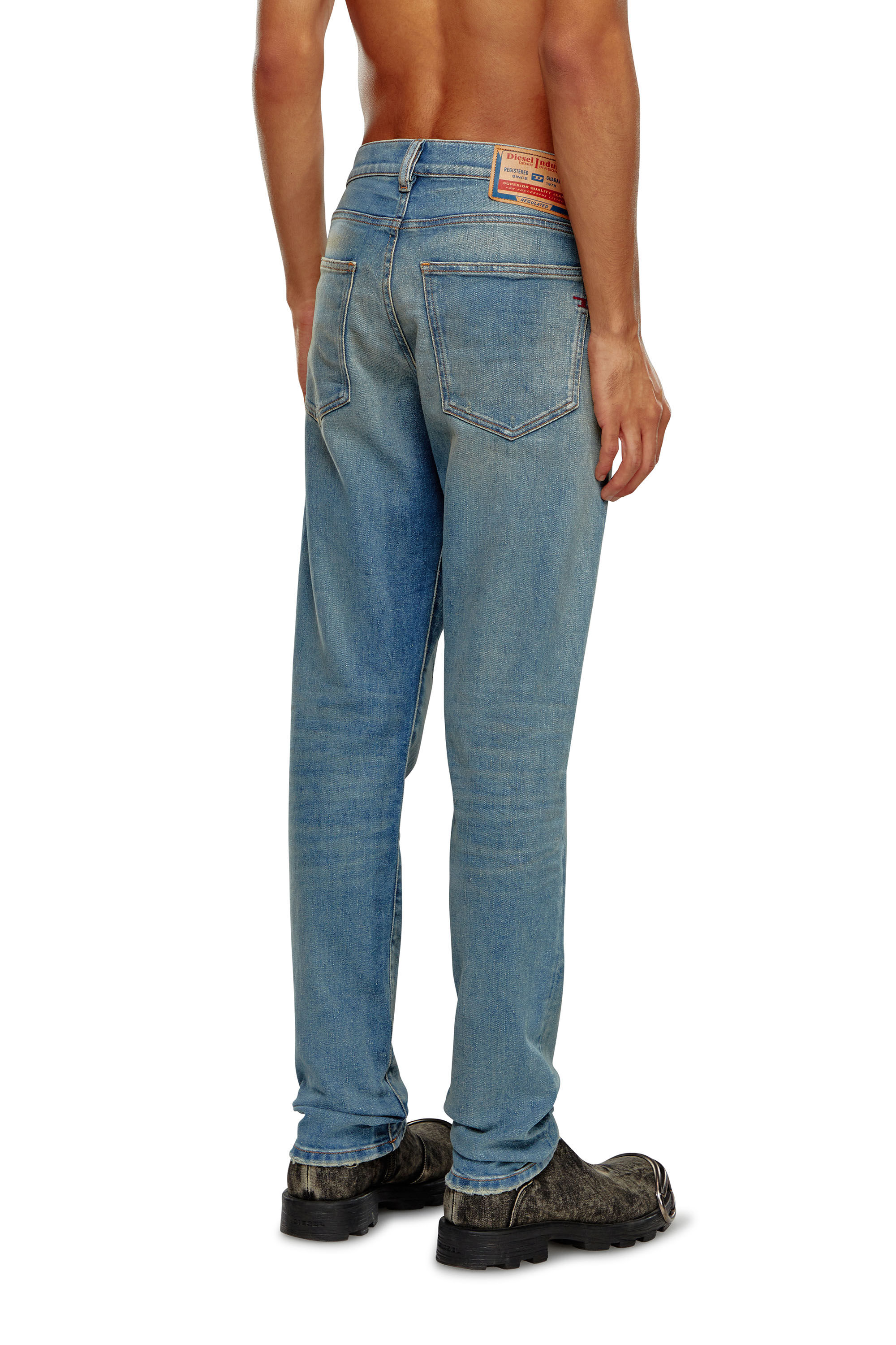 Diesel - Slim Jeans 2019 D-Strukt 09H50, Azul medio - Image 4