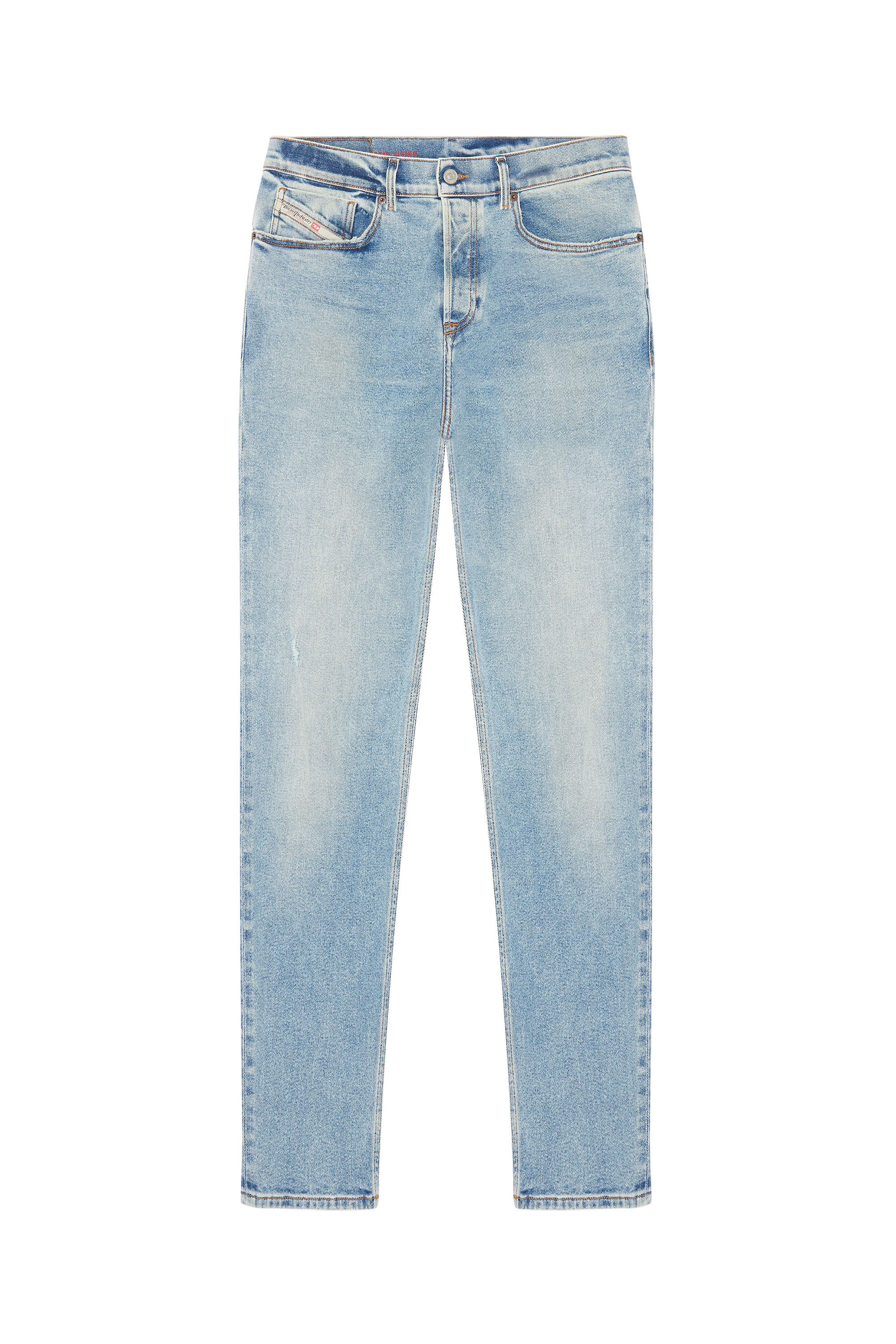 Diesel - 2005 D-Fining 09E86 Tapered Jeans, Azul Claro - Image 2