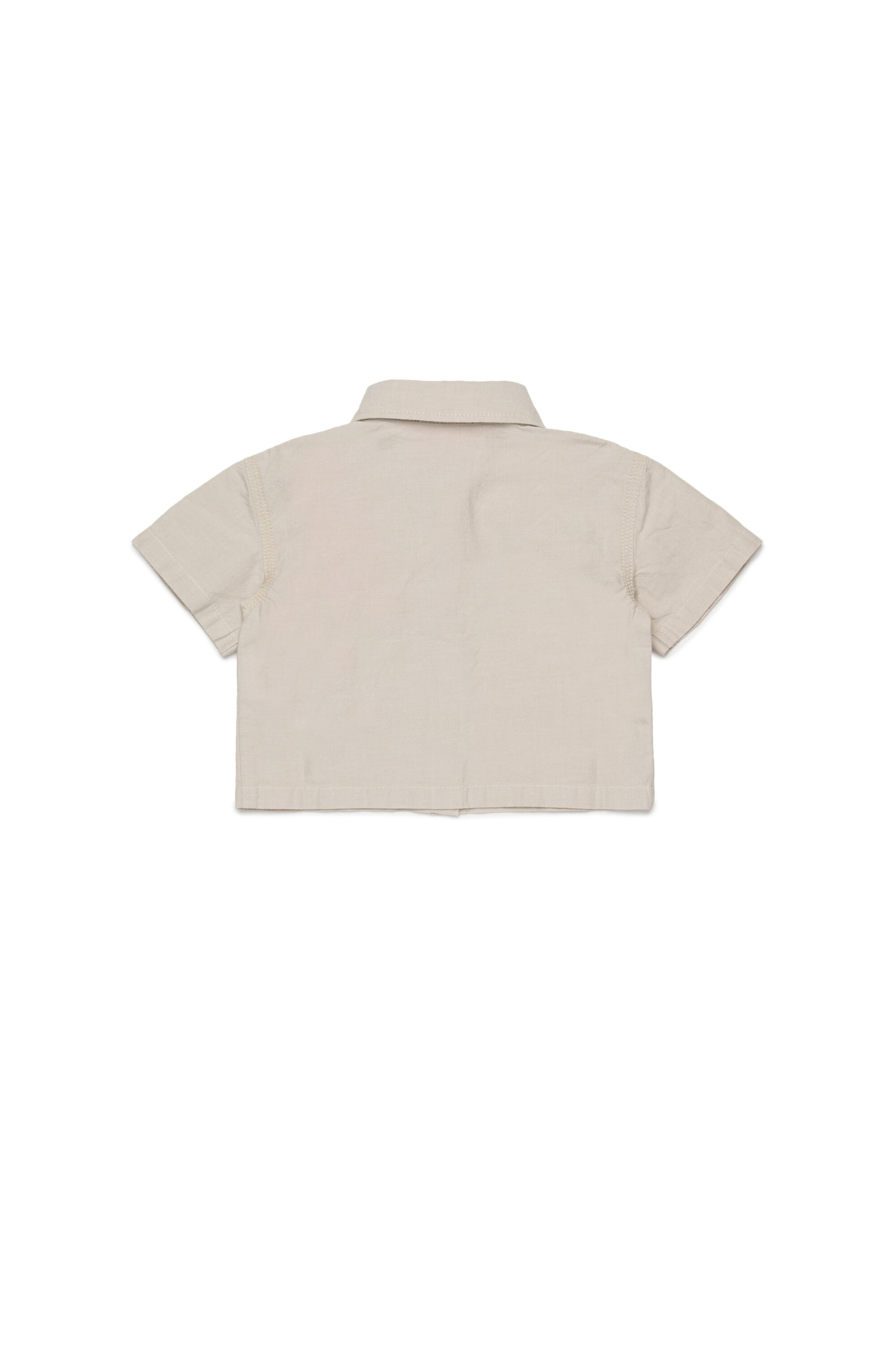 Diesel - COLDYB, Camisa de manga corta con bolsillo con logo Mujer in Blanco - 2