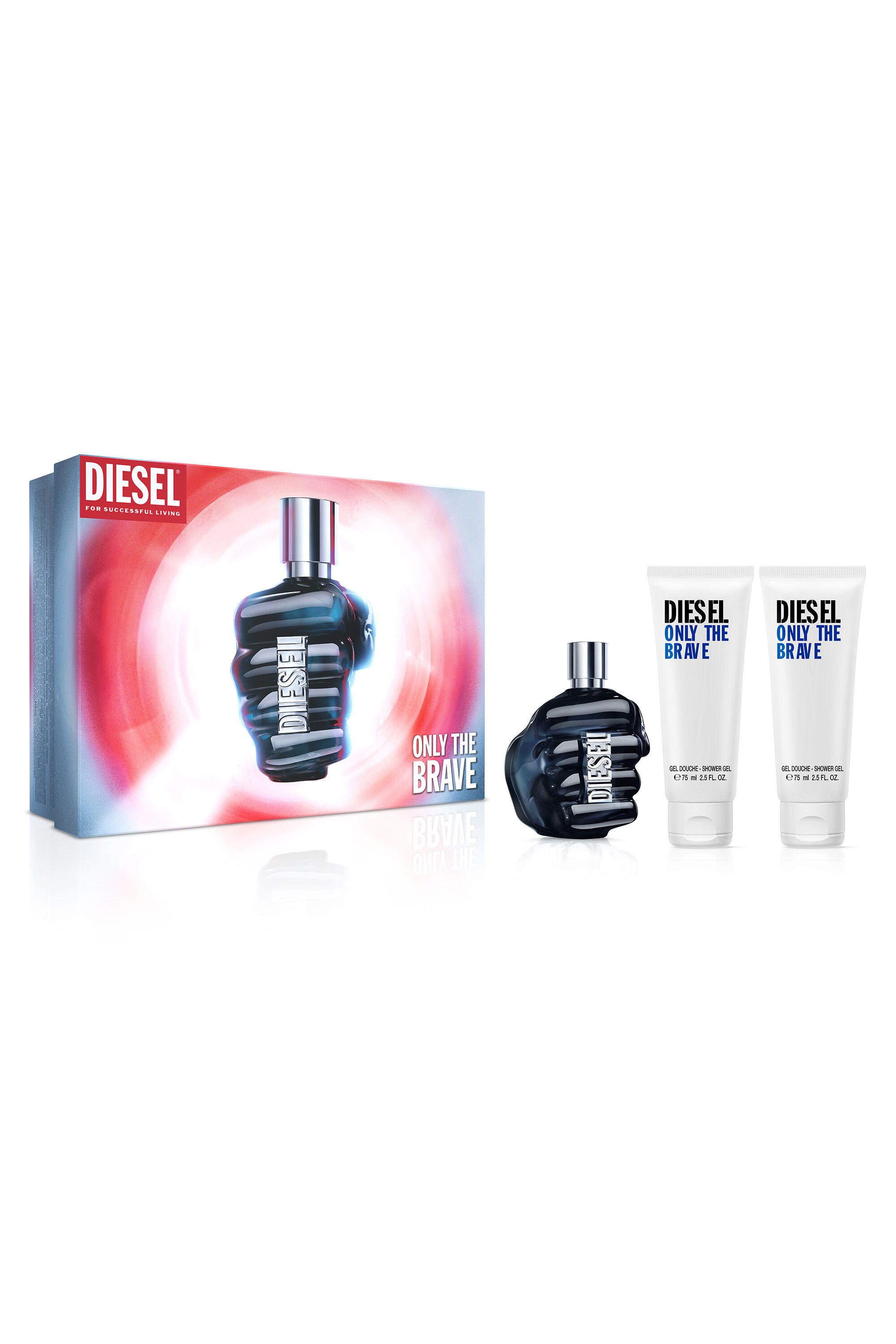 Diesel - DSL OTB EDP SETS  V125 + 2SG75 S26 LG271600 FRAGRANCE, Only The Brave Giftset, Eau De Parfum Hombre in Azul marino - 1