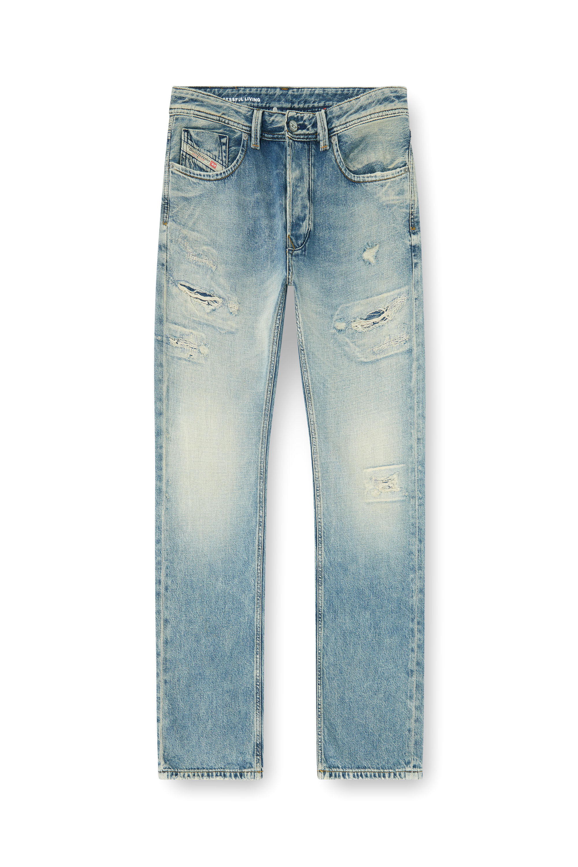 Diesel - Regular Jeans 1985 Larkee 09P62 Hombre, Azul medio - 6