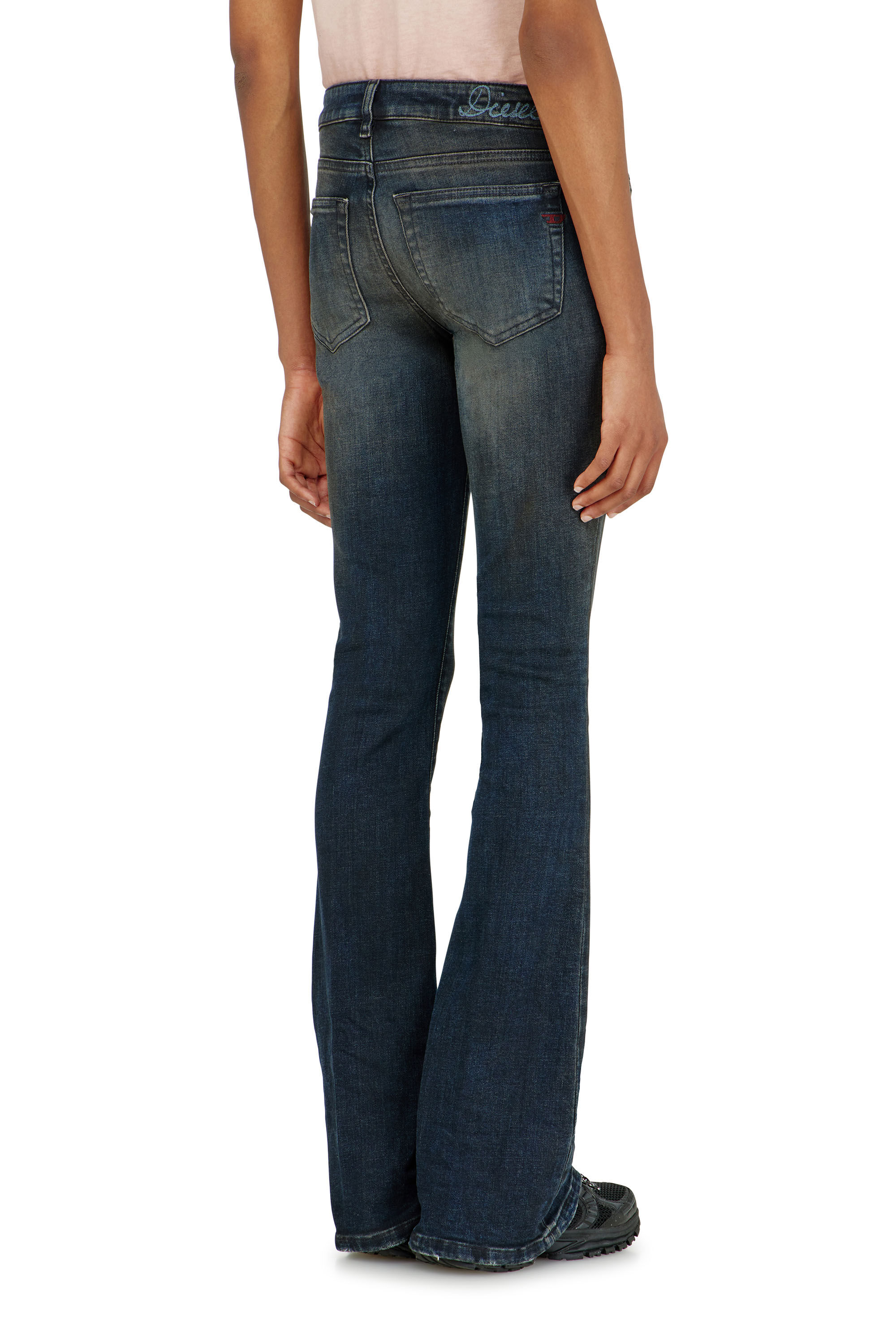 Diesel - Bootcut Jeans 1969 D-Ebbey 09P69 Mujer, Azul Oscuro - 5