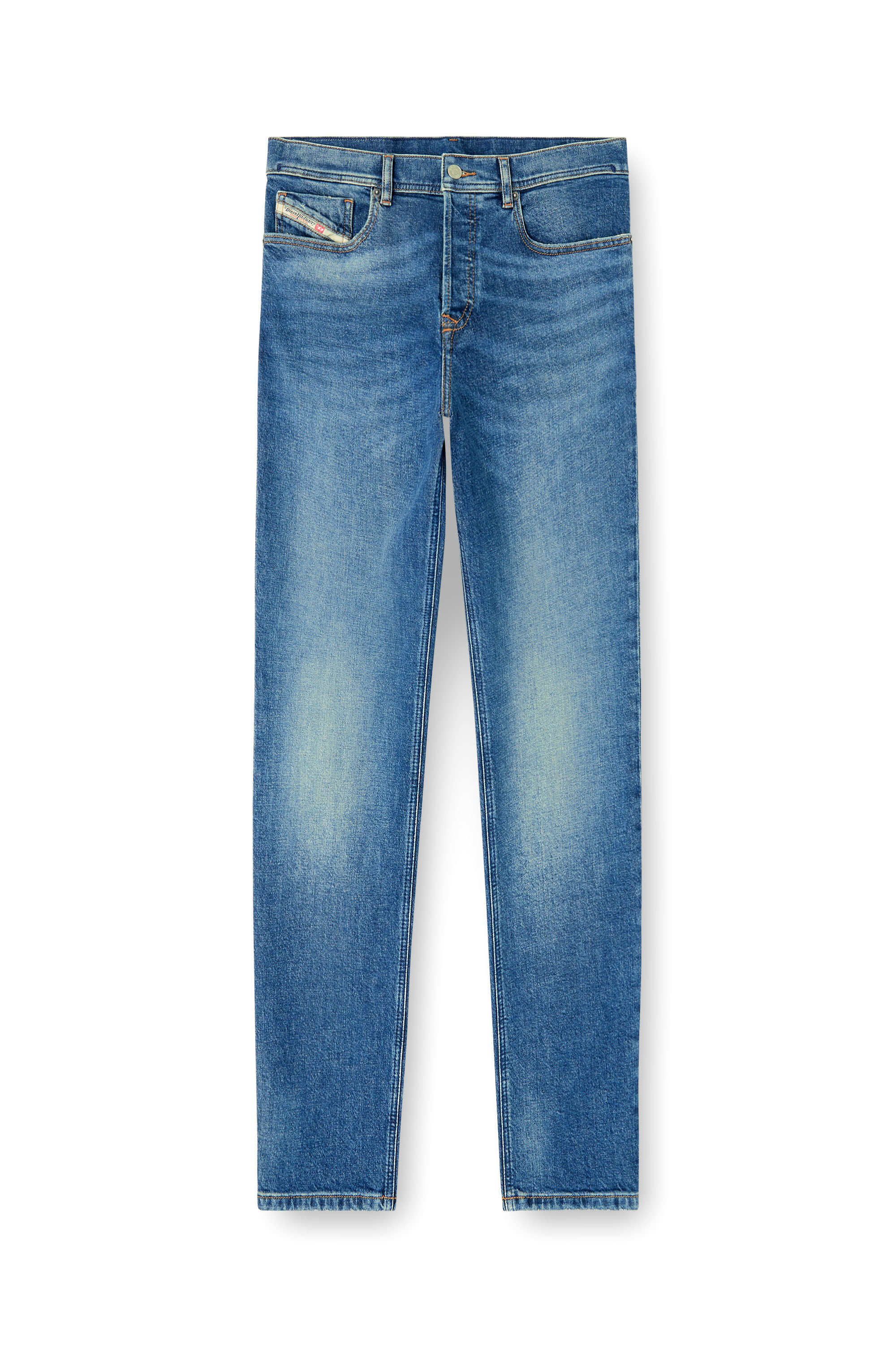 Diesel - Regular Jeans 2023 D-Finitive 0BEBD Hombre, Azul - 2