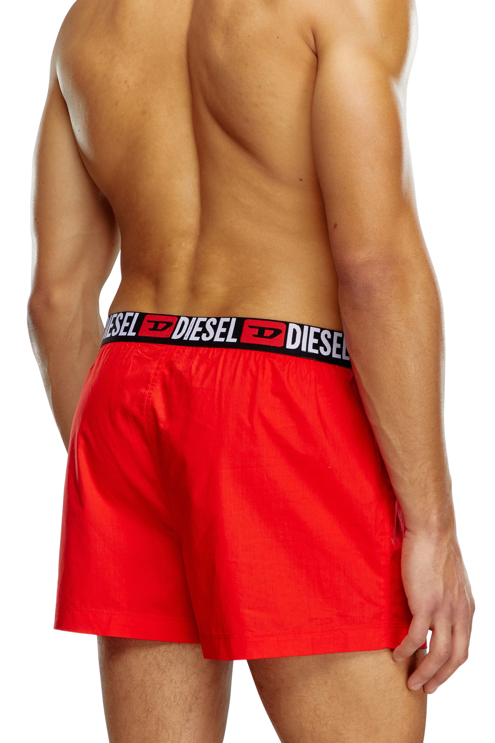 Diesel - UMBX-STARKTWOPACK, Hombre Calzoncillos bóxer de dos piezas con logotipo en la cintura in Multicolor - Image 4