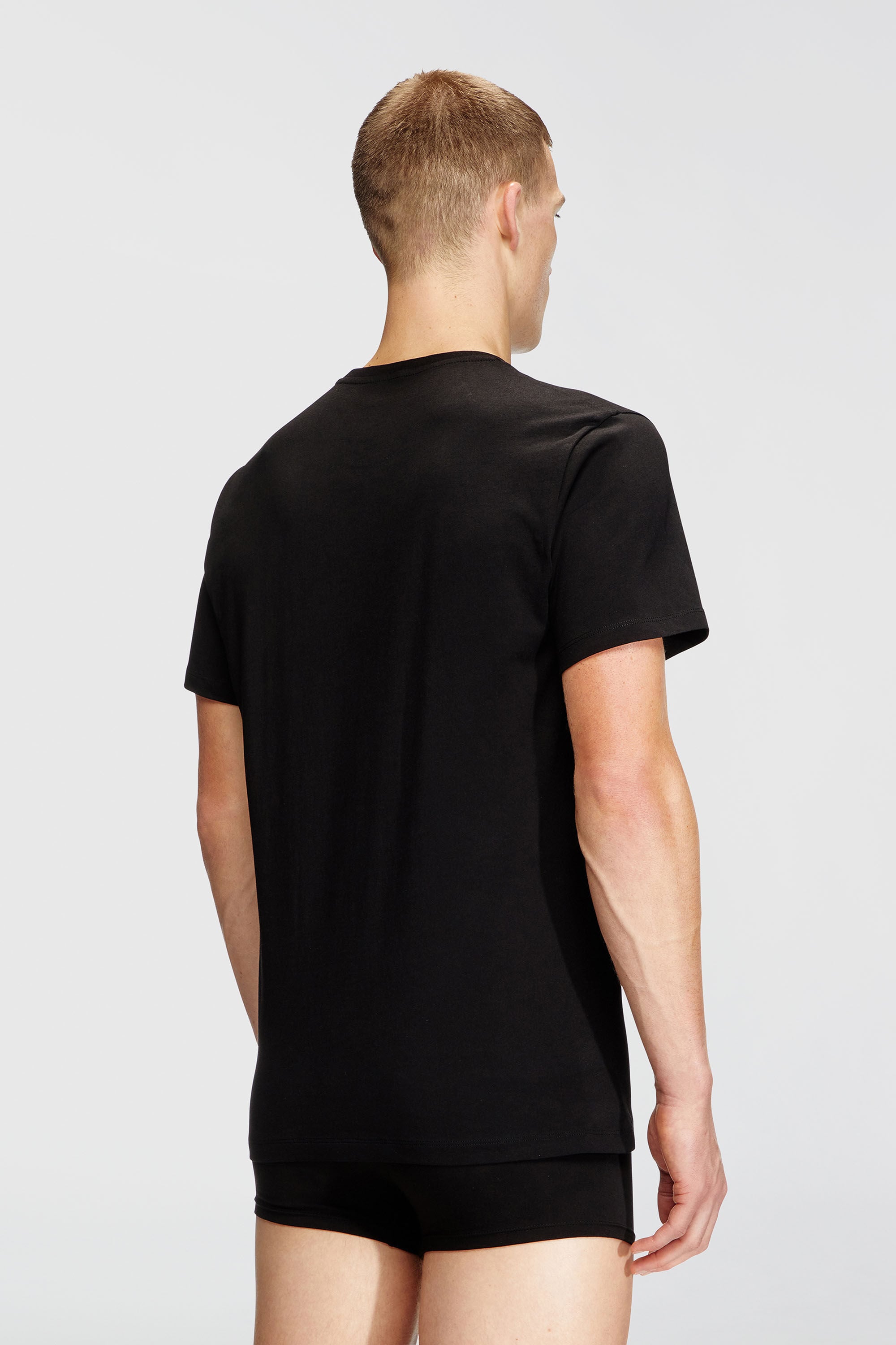 Diesel - RANDAL-D-BOX-3PACK, Paquete de tres camisetas Hombre in Negro - 4