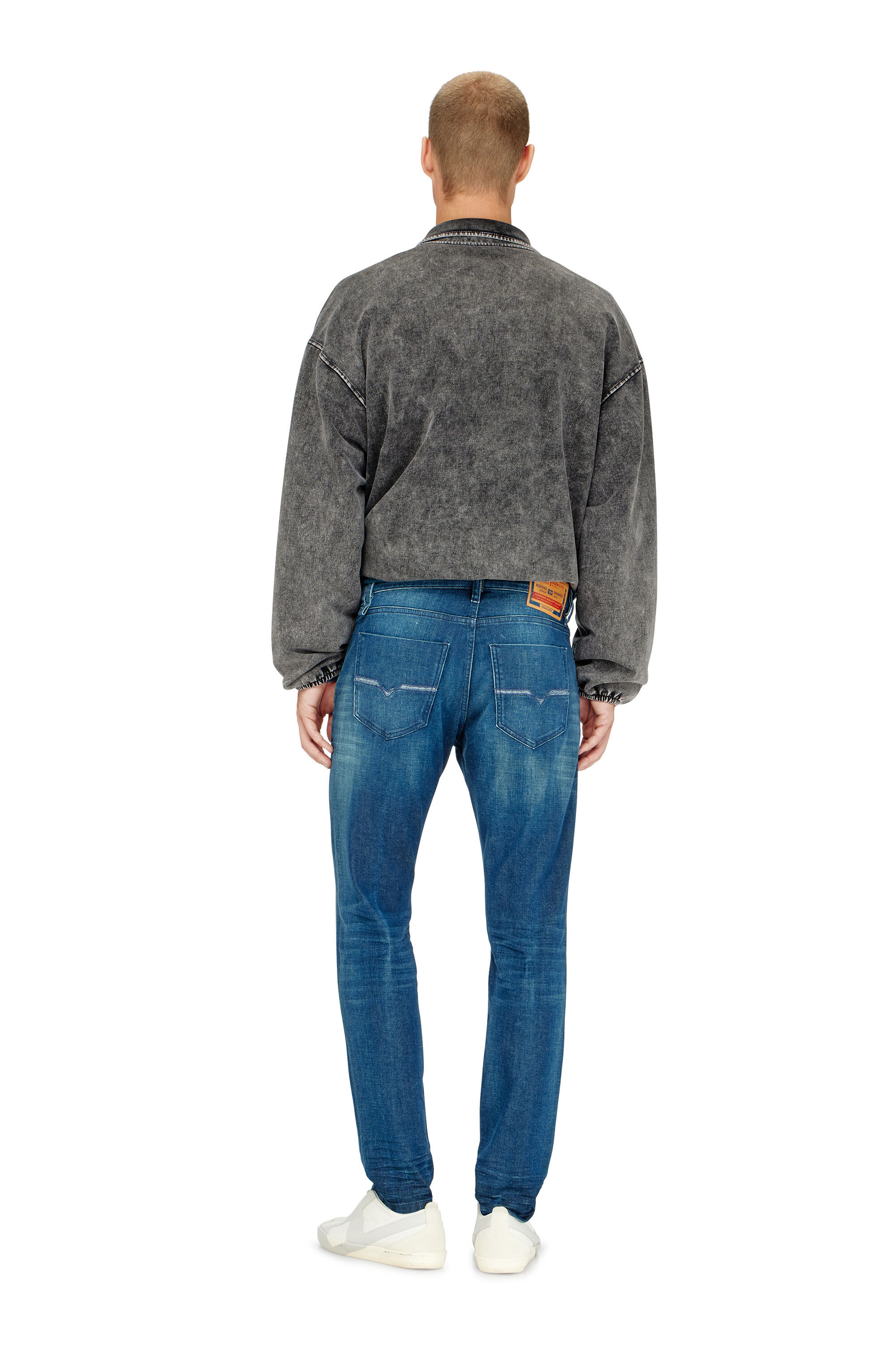 Diesel - Slim Jeans 2019 D-Strukt 0PBBZ Hombre, Azul medio - 3
