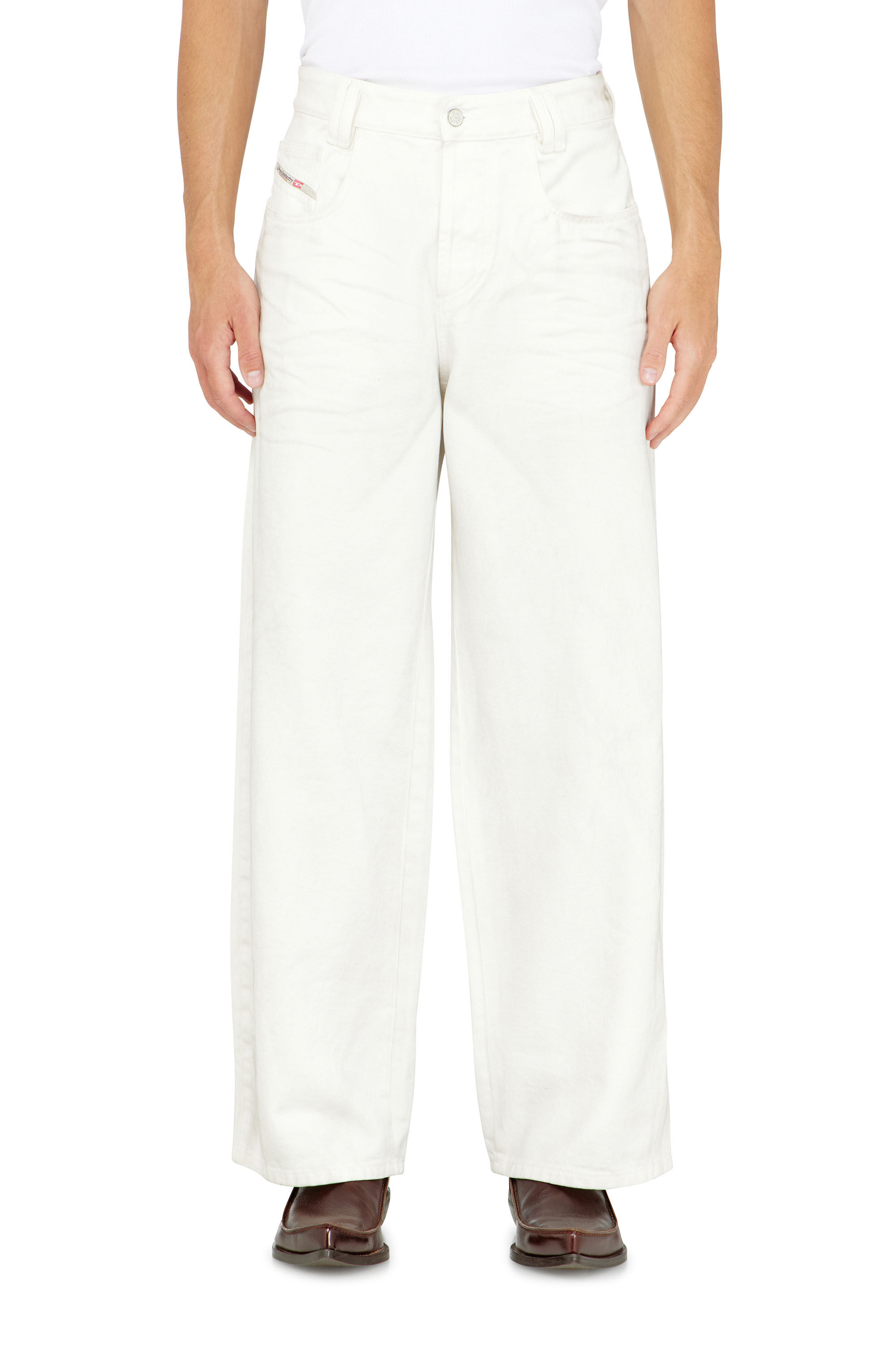 Diesel - Relaxed Jeans 1982 D-Hakou 007GG Unisex, Blanco - 4