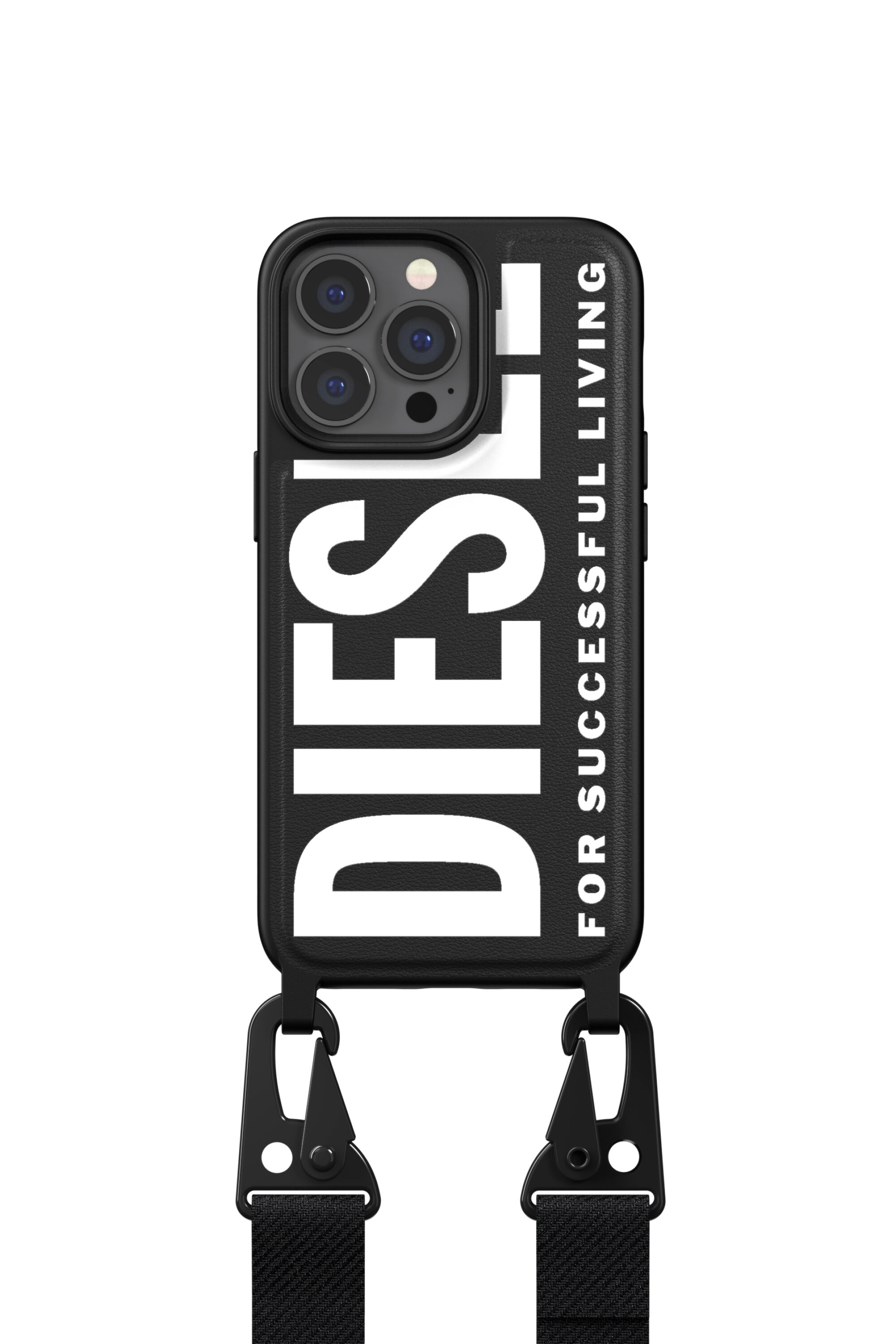 Diesel - 47169 NECKLACE CASE, Funda colgante por iPhone 13/13 Pro Unisex in Negro - 2