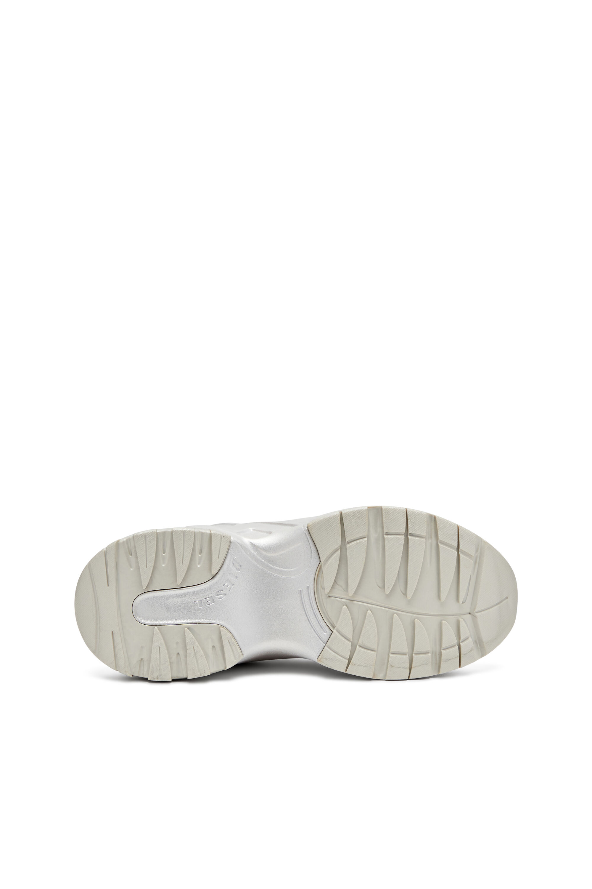 Diesel - S-D-RUNNER MULE X, S-D-Runner-Zapatos destalonados metálicos Unisex in Plateado - 5