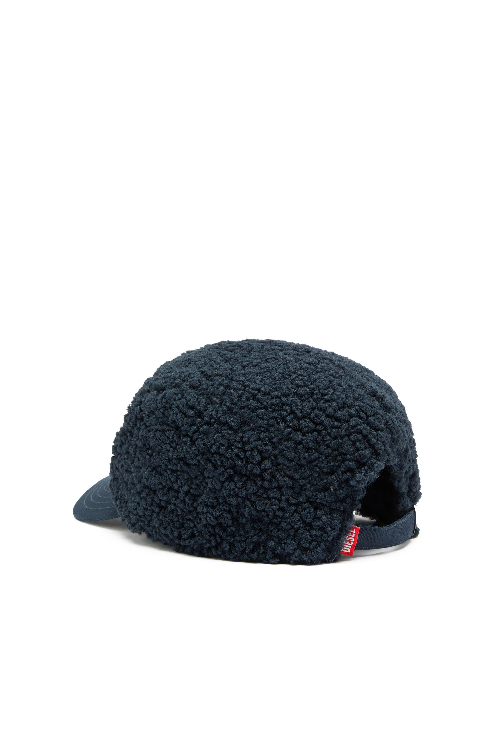 Diesel - C-TED, Gorra tipo b&eacute;isbol sherpa con bordado Oval D Hombre in ToBeDefined - 2