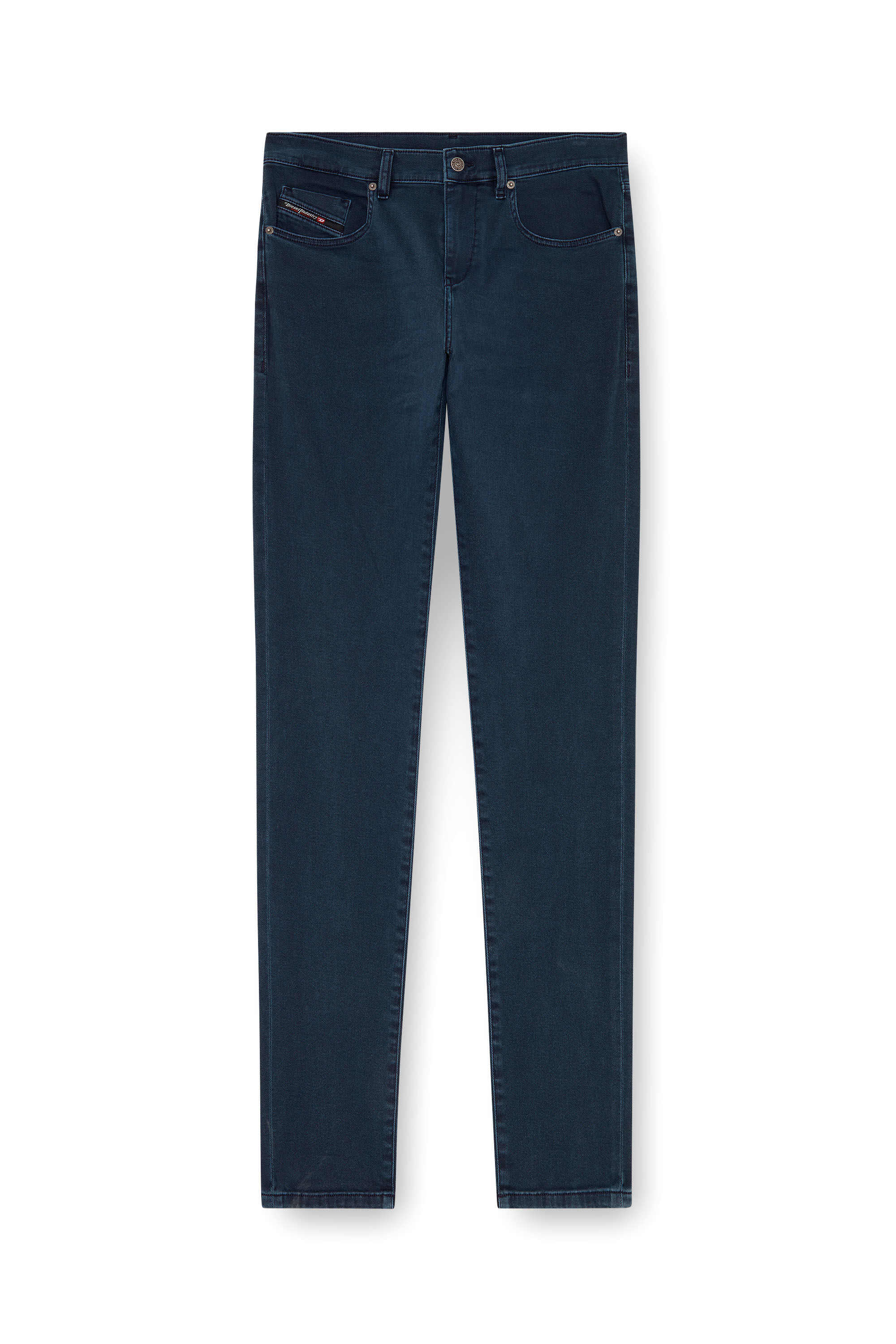 Diesel - Slim Jeans 2019 D-Strukt 0QWTY, Hombre Slim Jeans - 2019 D-Strukt in Azul marino - Image 2
