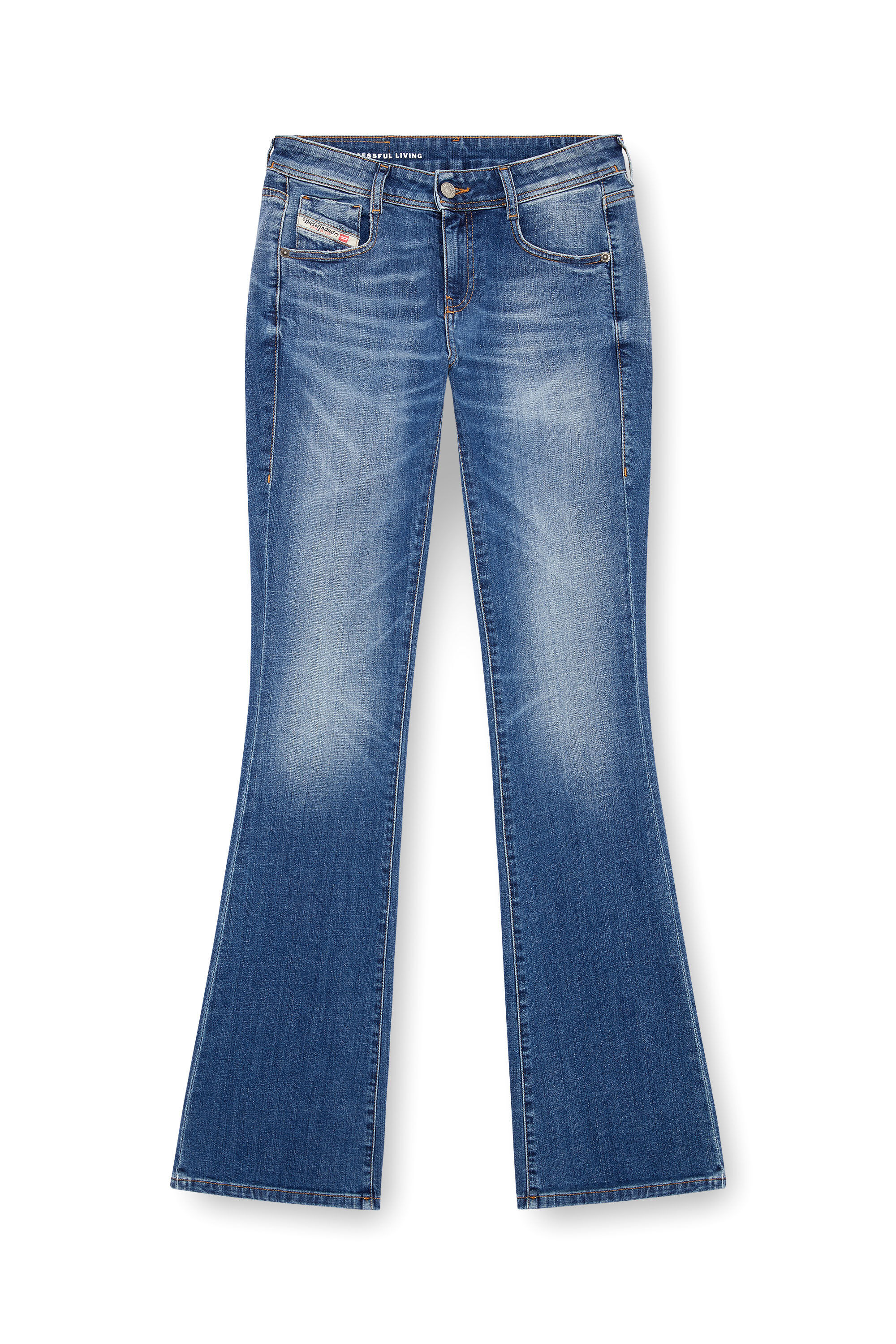 Diesel - Bootcut and Flare Jeans 1969 D-Ebbey 09J33, Mujer Bootcut y Flare Jeans - 1969 D-Ebbey in Azul marino - Image 2