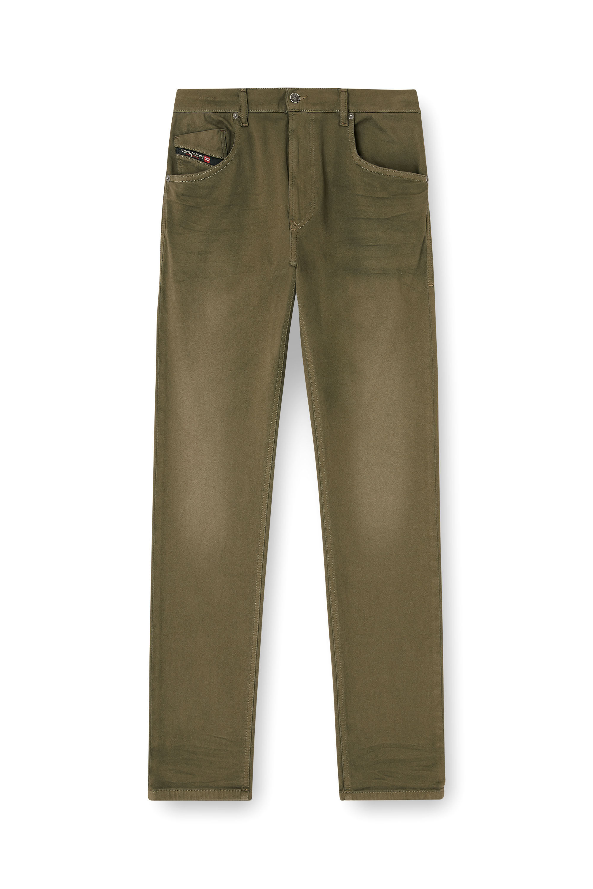 Diesel - Regular 2032 D-Krooley-BW Joggjeans&reg; 0670M Hombre, Verde Militar - 2