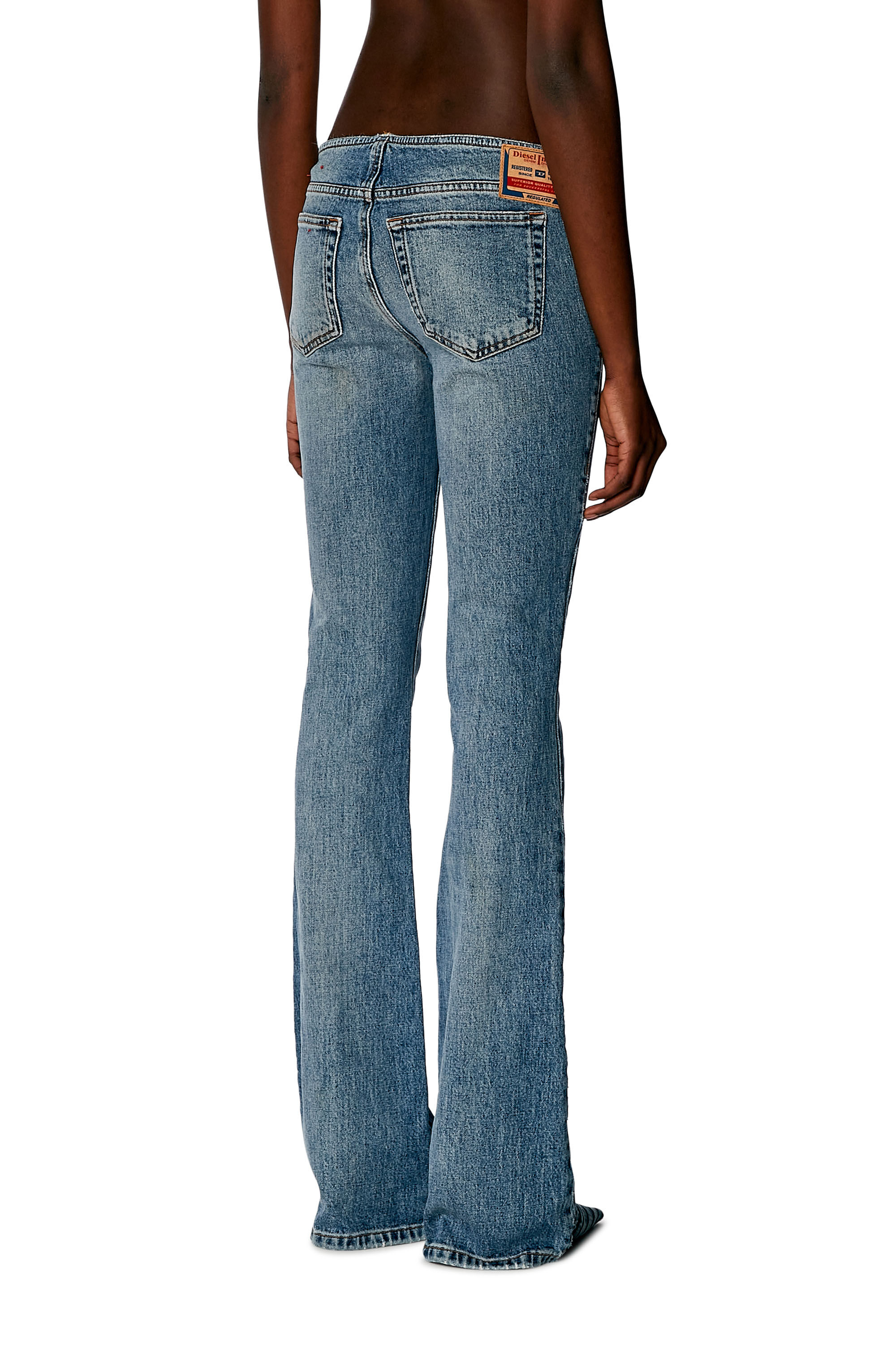 Diesel - Bootcut and Flare Jeans 1969 D-Ebbey 0DQAD, Azul Claro - Image 4