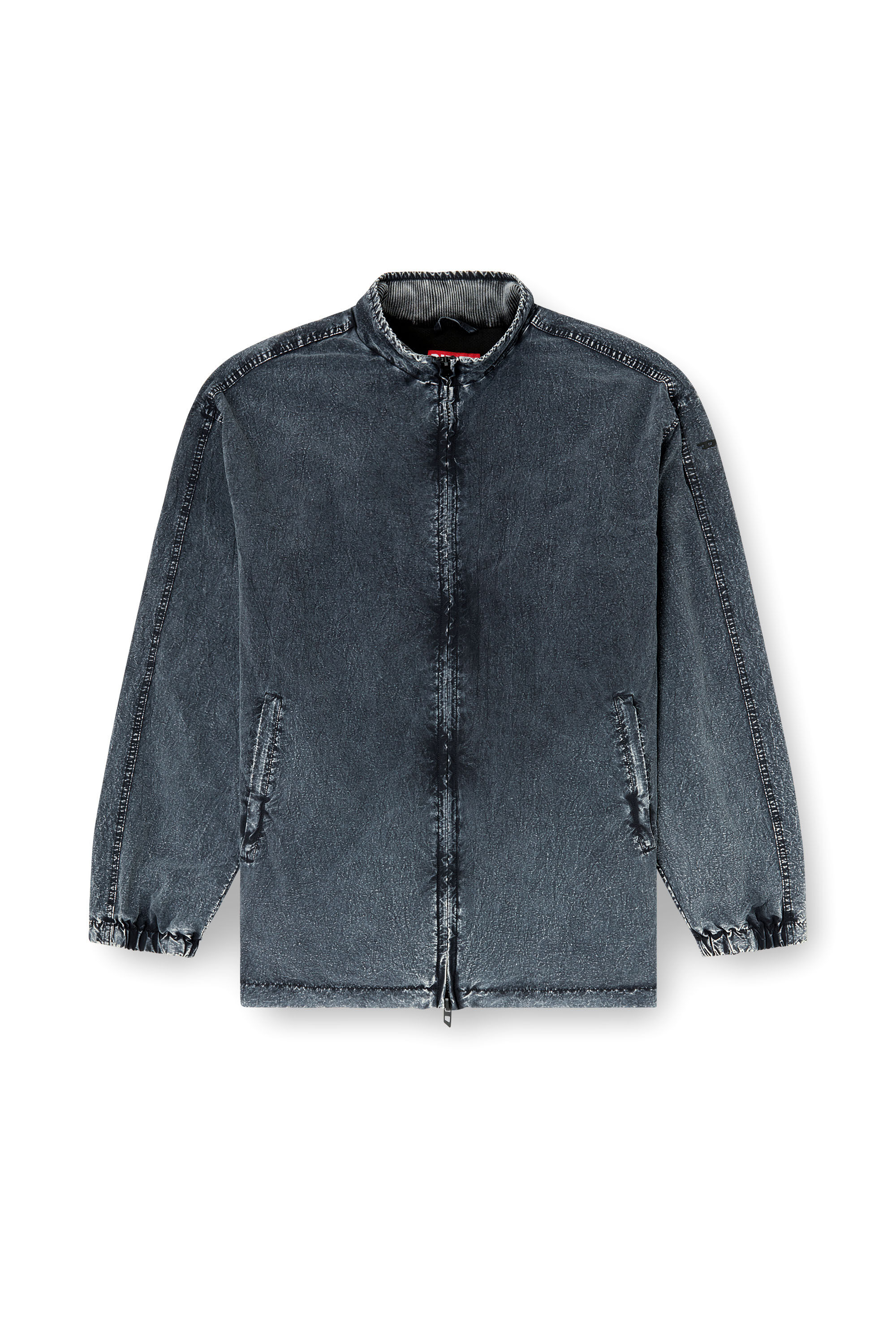 Diesel - J-WILSON, Chaqueta en taslan de nailon reciclado Hombre in Negro - 2