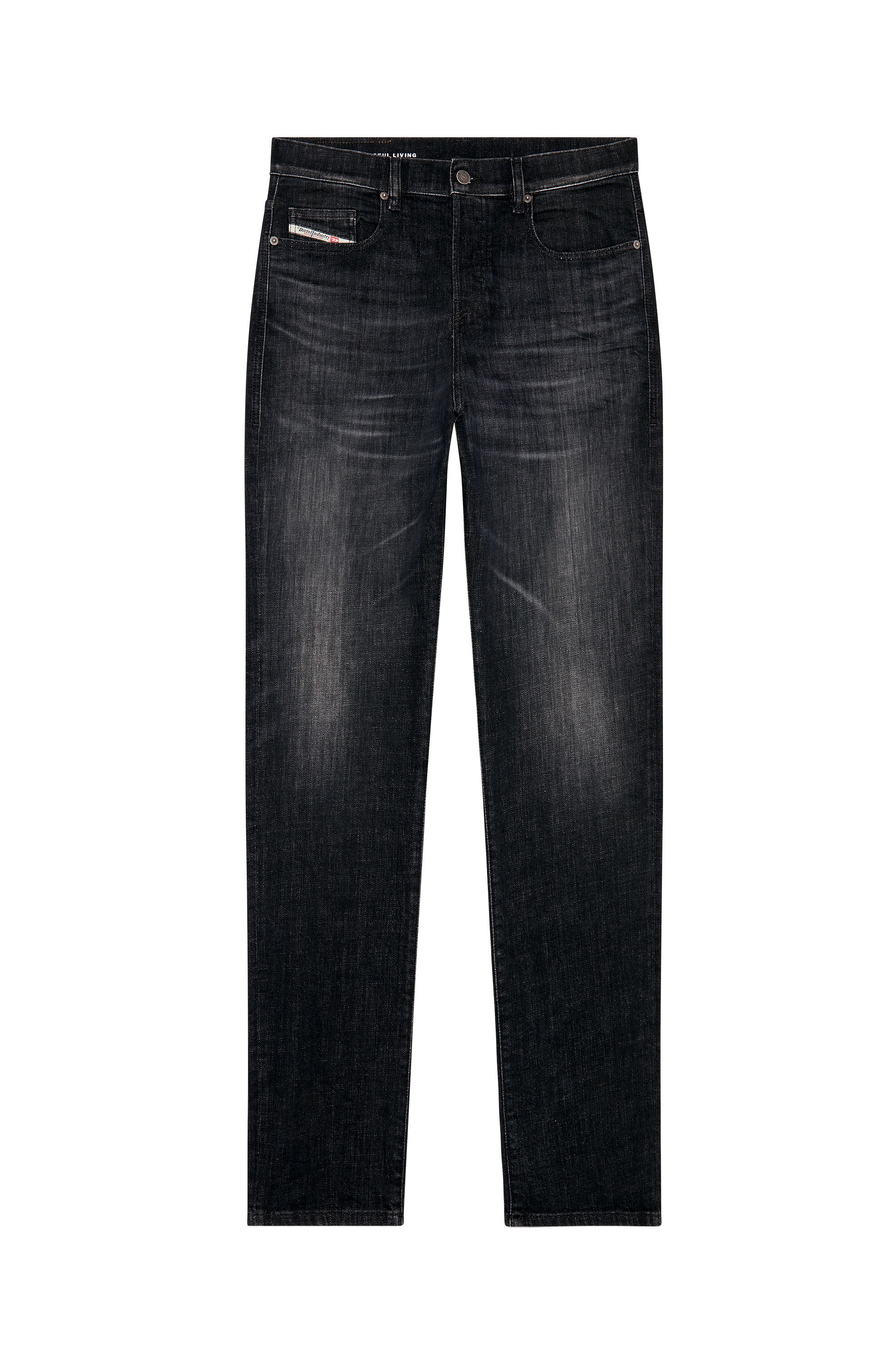 Diesel - Straight Jeans 2020 D-Viker 09H34, Negro/Gris oscuro - Image 2
