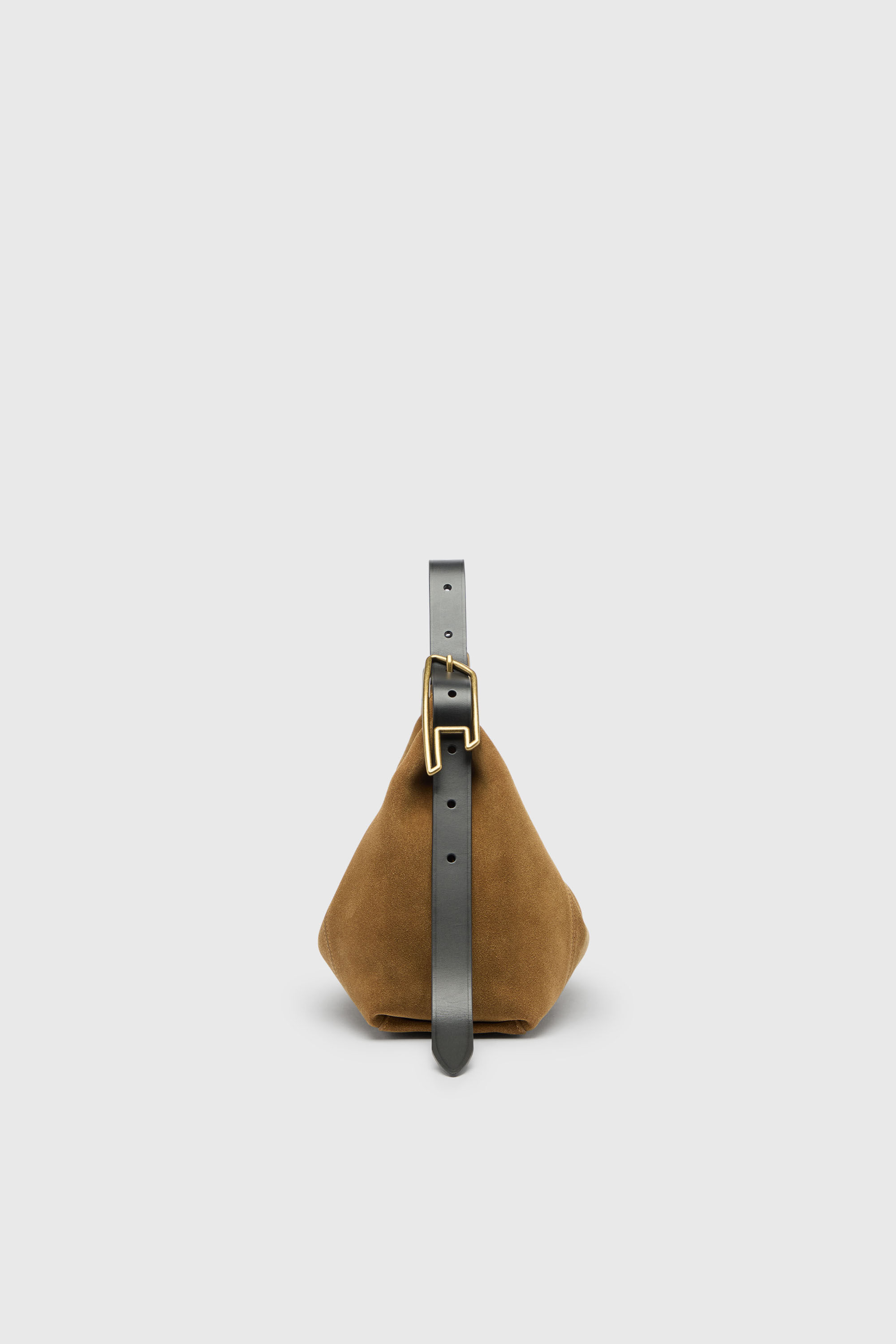 Diesel - D-LINE HOBO S, D-Line Bolso de hombro en ante encerado Mujer in Marr&oacute;n - 4