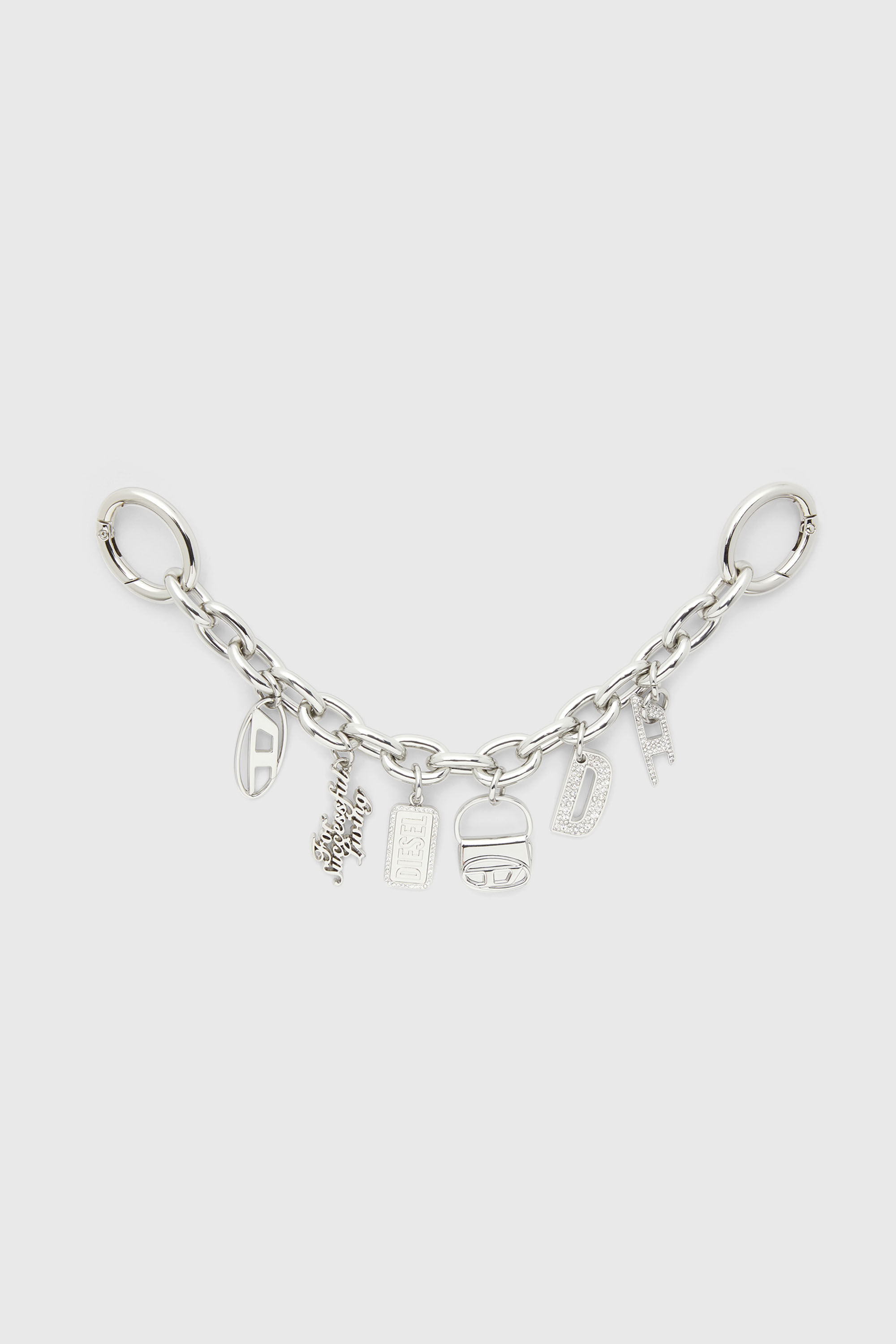 Diesel - CHAIN-D S, Charm cadena desmontable Mujer in Plateado - 1