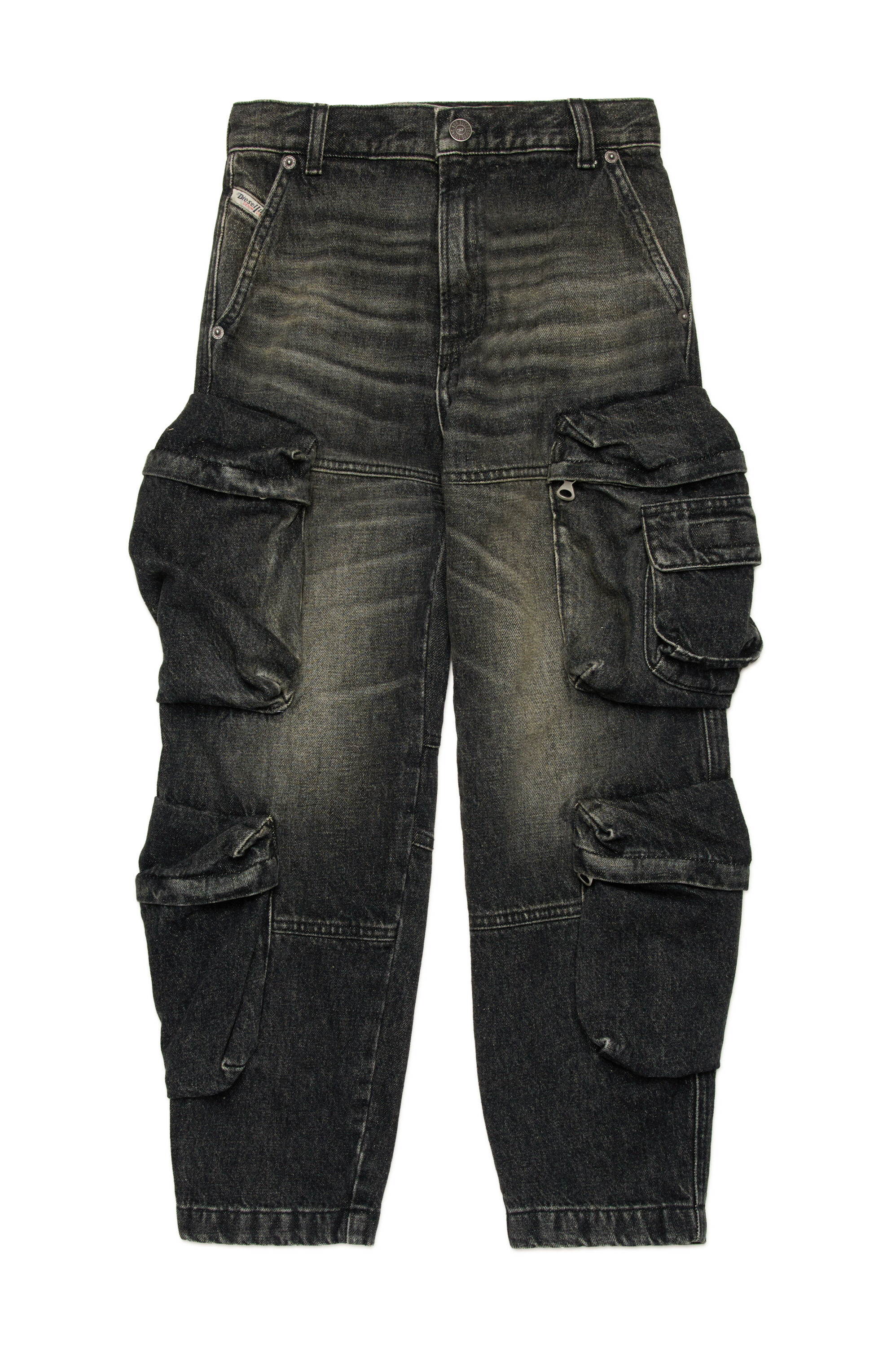 Diesel - DFISH-CARGO-S-J Hombre, Negro - 1