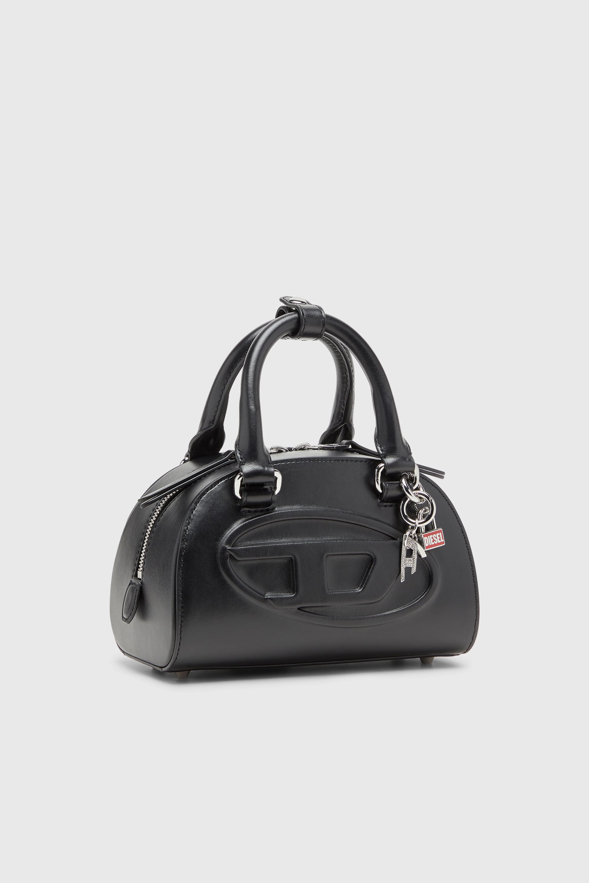Diesel - CHARM-D, Charm met&aacute;lico con colgante D de strass Unisex in Plateado - 3