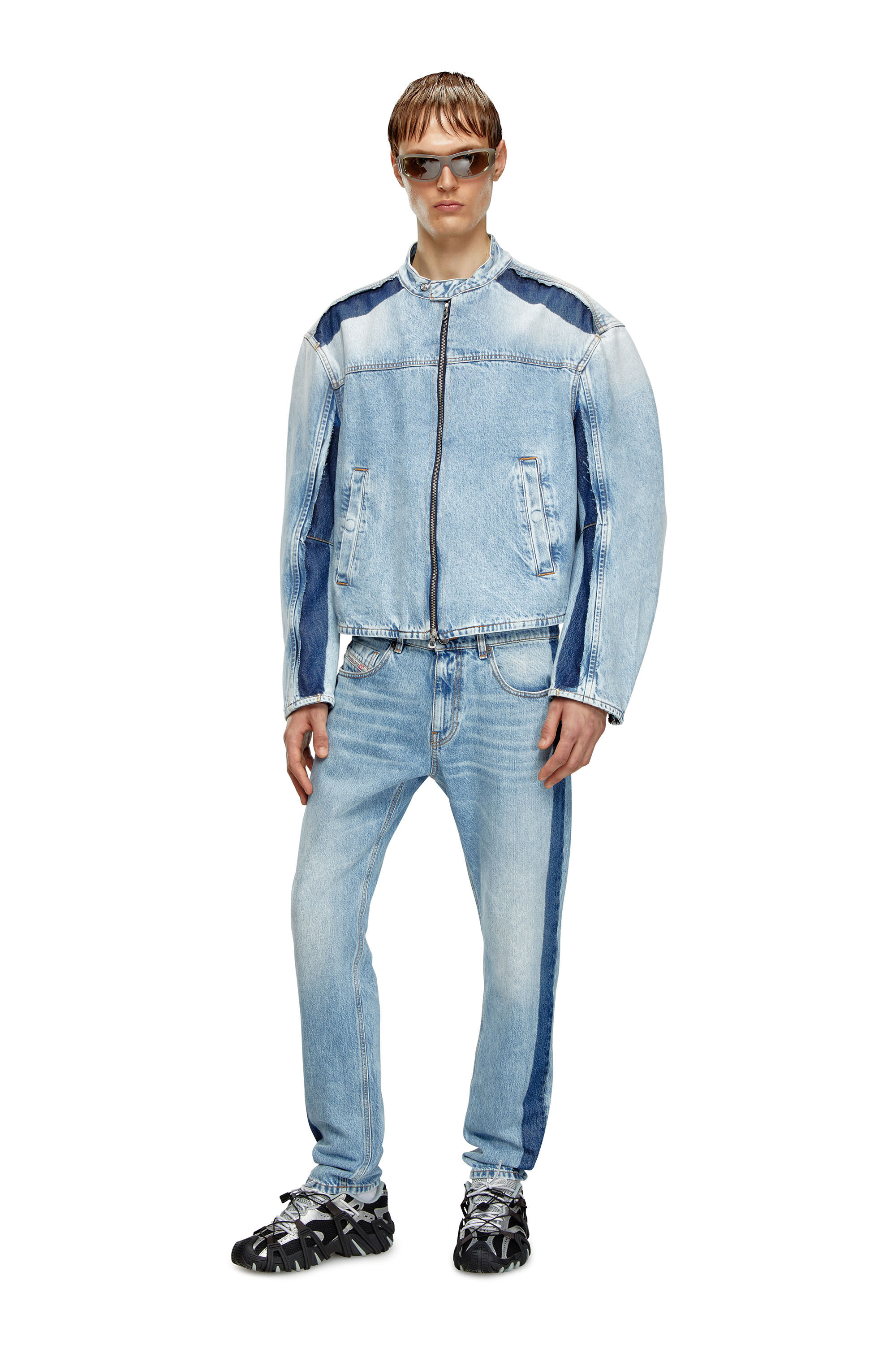Diesel - Slim Jeans 2019 D-Strukt 0GHAC, Azul Claro - Image 1