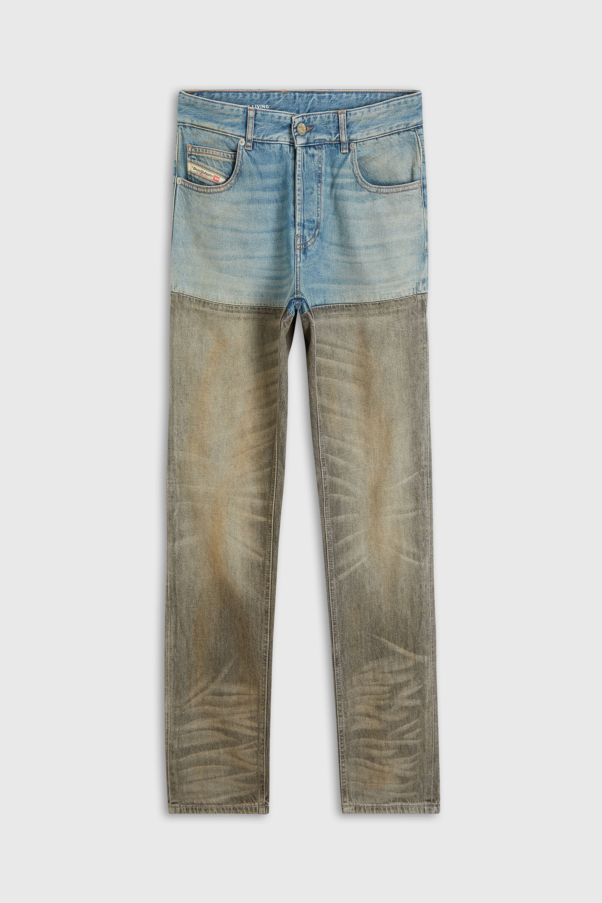 Diesel - Slim Jeans 1993 D-Vyl 0ADDX Hombre, Gris/Azul marino - 5