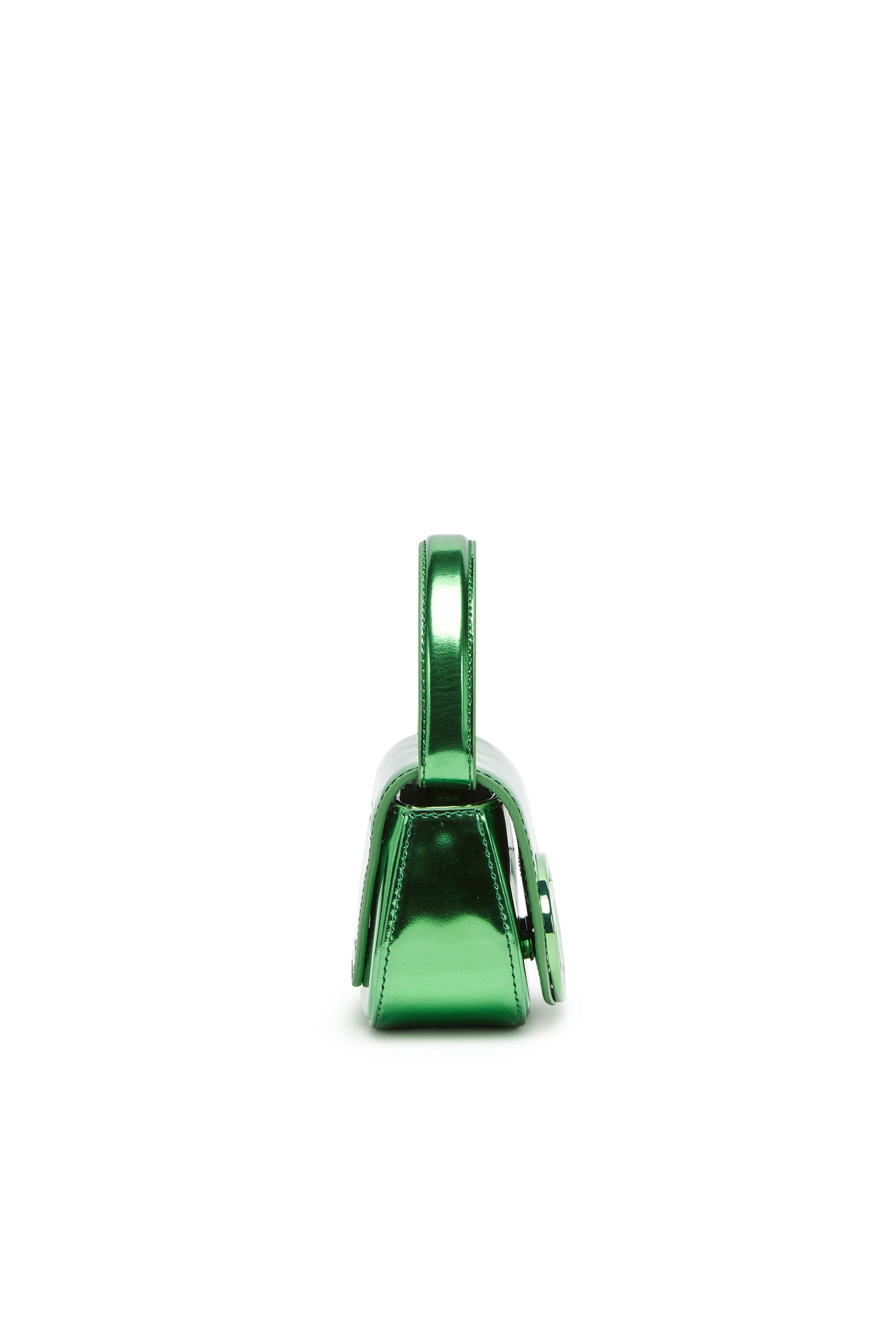 Diesel - 1DR-XS-S, 1DR-XS-S-Mini bolso icónico de cuero espejado Mujer in Verde - 4
