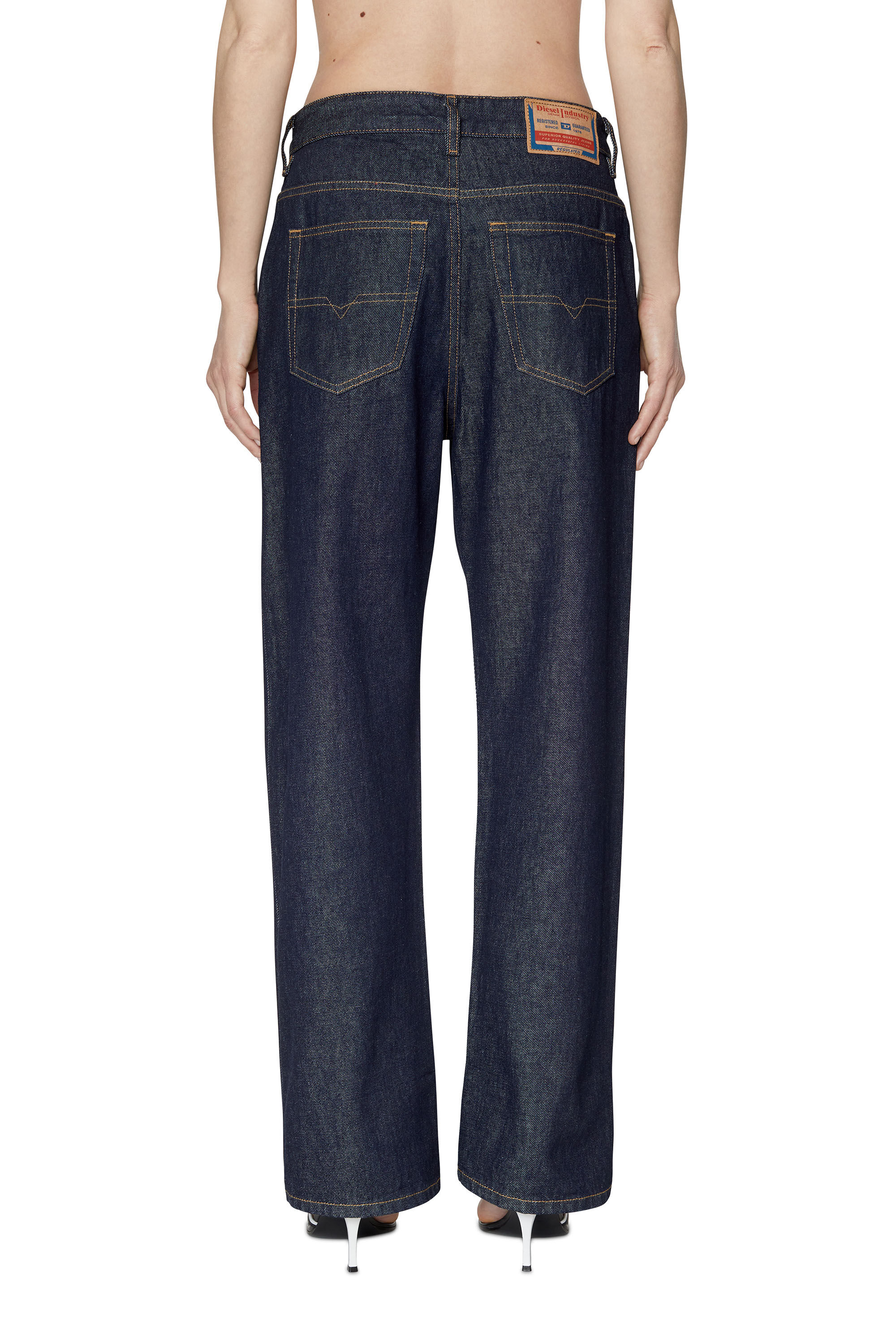 Diesel - 1999 Z9C02 Straight Jeans, Azul Oscuro - Image 4