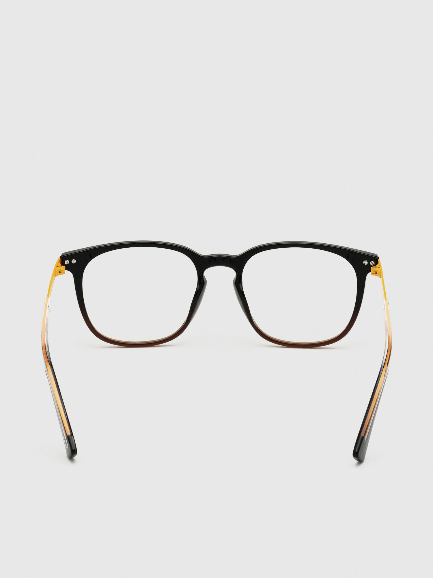 Diesel - DL5349, Gafas unisex con silueta cuadrada Unisex in Negro - 5