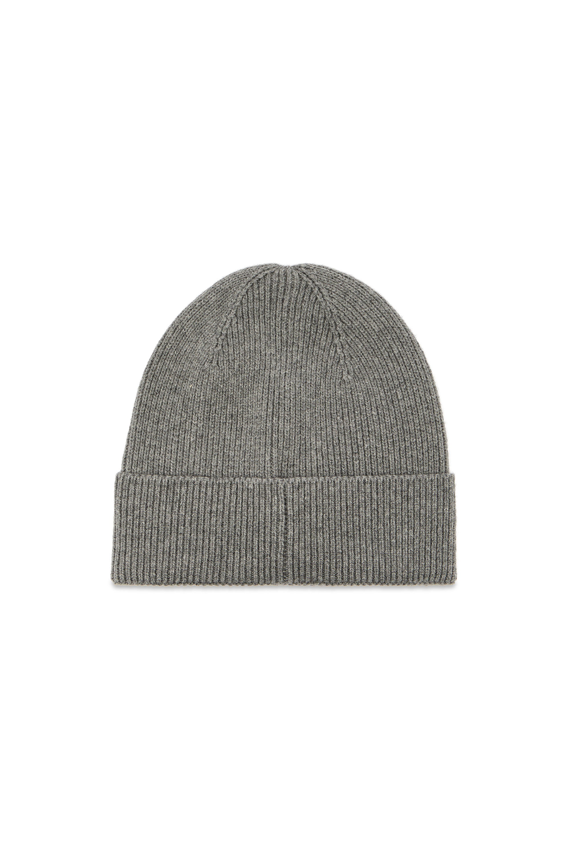 Diesel - K-CODER-FULLY B, Gorro en canal&eacute; con la D bordada Unisex in Gris - 2