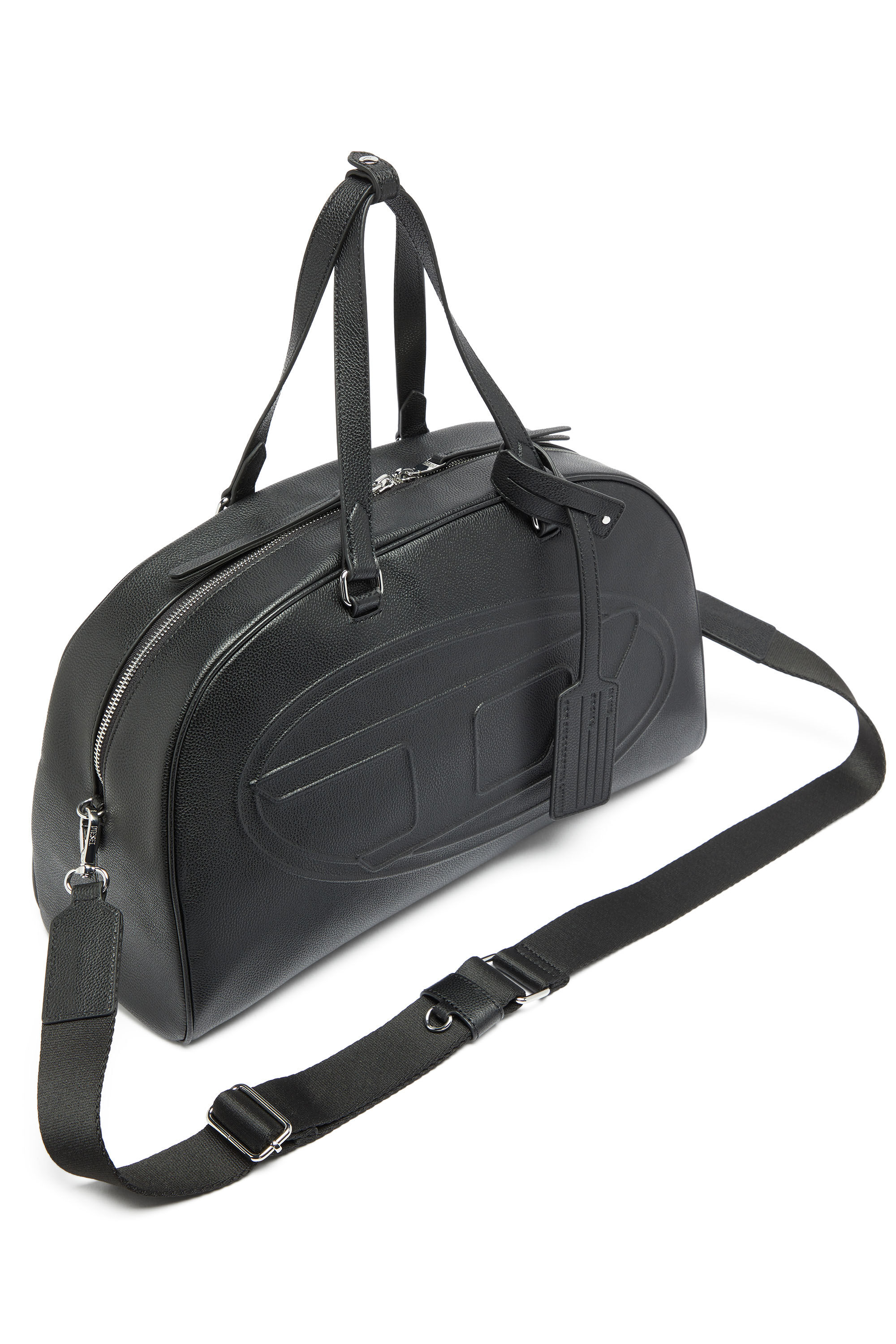 Diesel - 1DR DOME DUFFLE, 1DR Dome - Bolsa de viaje de piel con Logo Oval D Unisex in ToBeDefined - 5