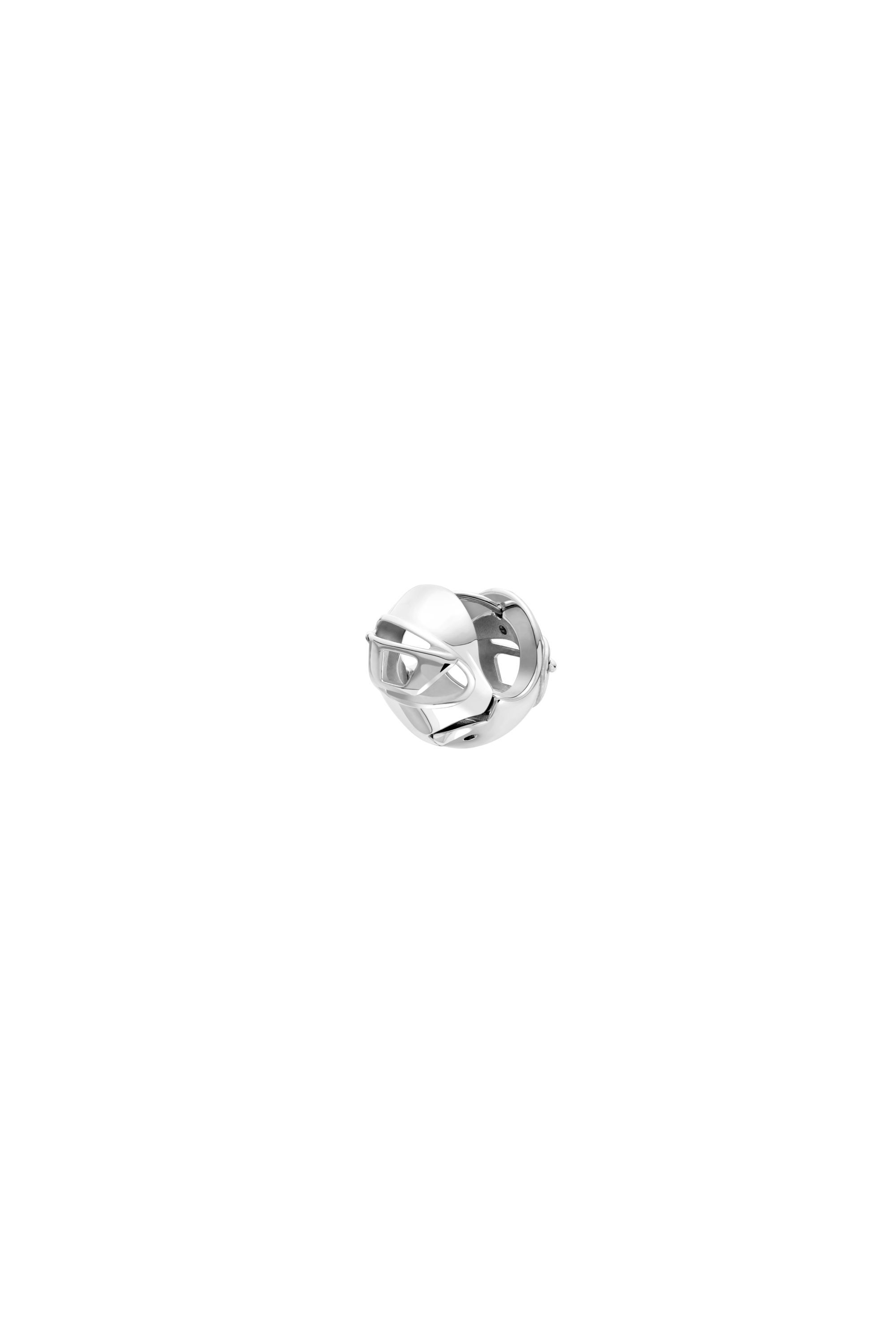 Diesel - DX1718040, Pendiente de aro de acero inoxidable Unisex in Plateado - 1