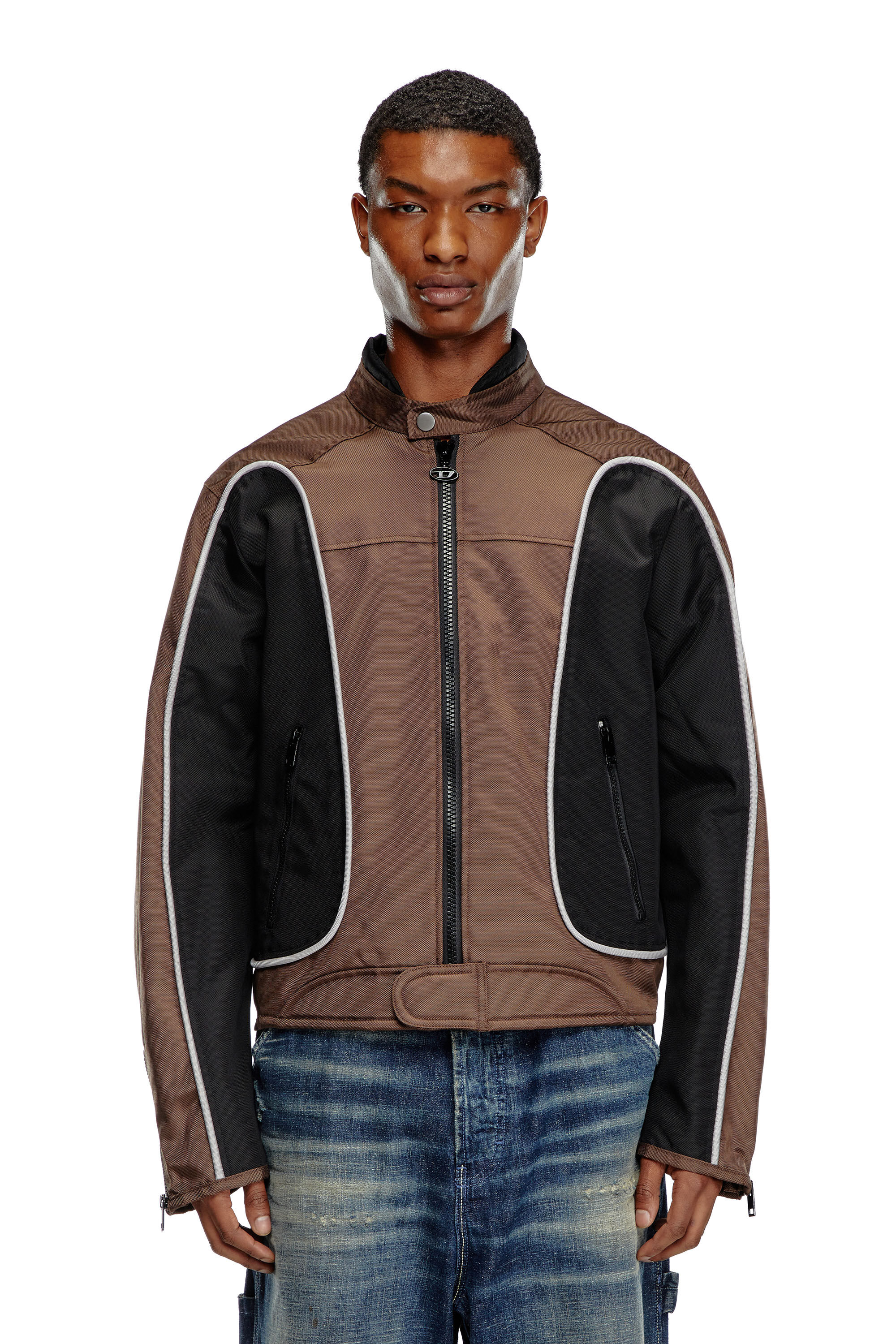 J BLINK Unisex chaleco de moto 90 s regular fit en nylon Diesel
