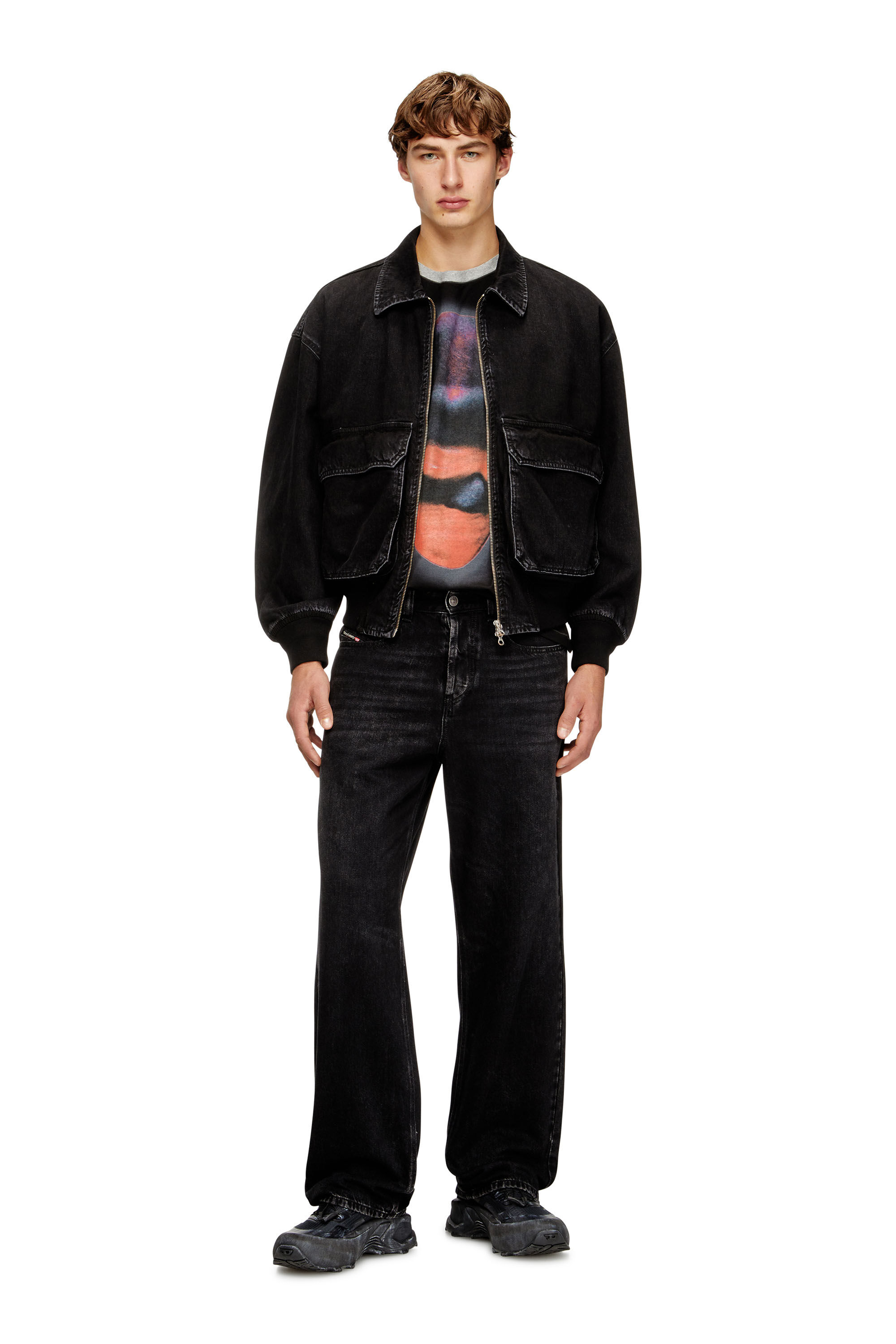 Diesel - D-KURZ, Chaqueta de mezclilla DNA Unisex in ToBeDefined - 1